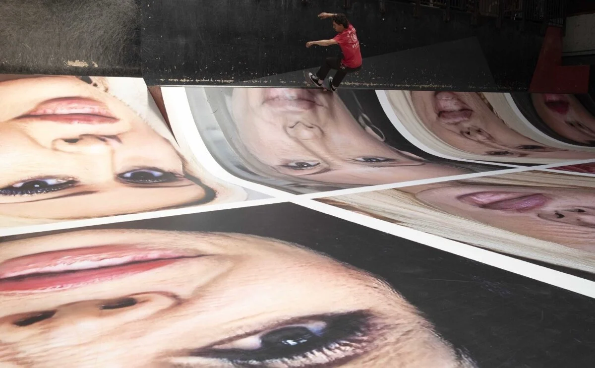 Artist Invites Skaters To ‘Destroy Women’s Faces’ At Photo Exhibition