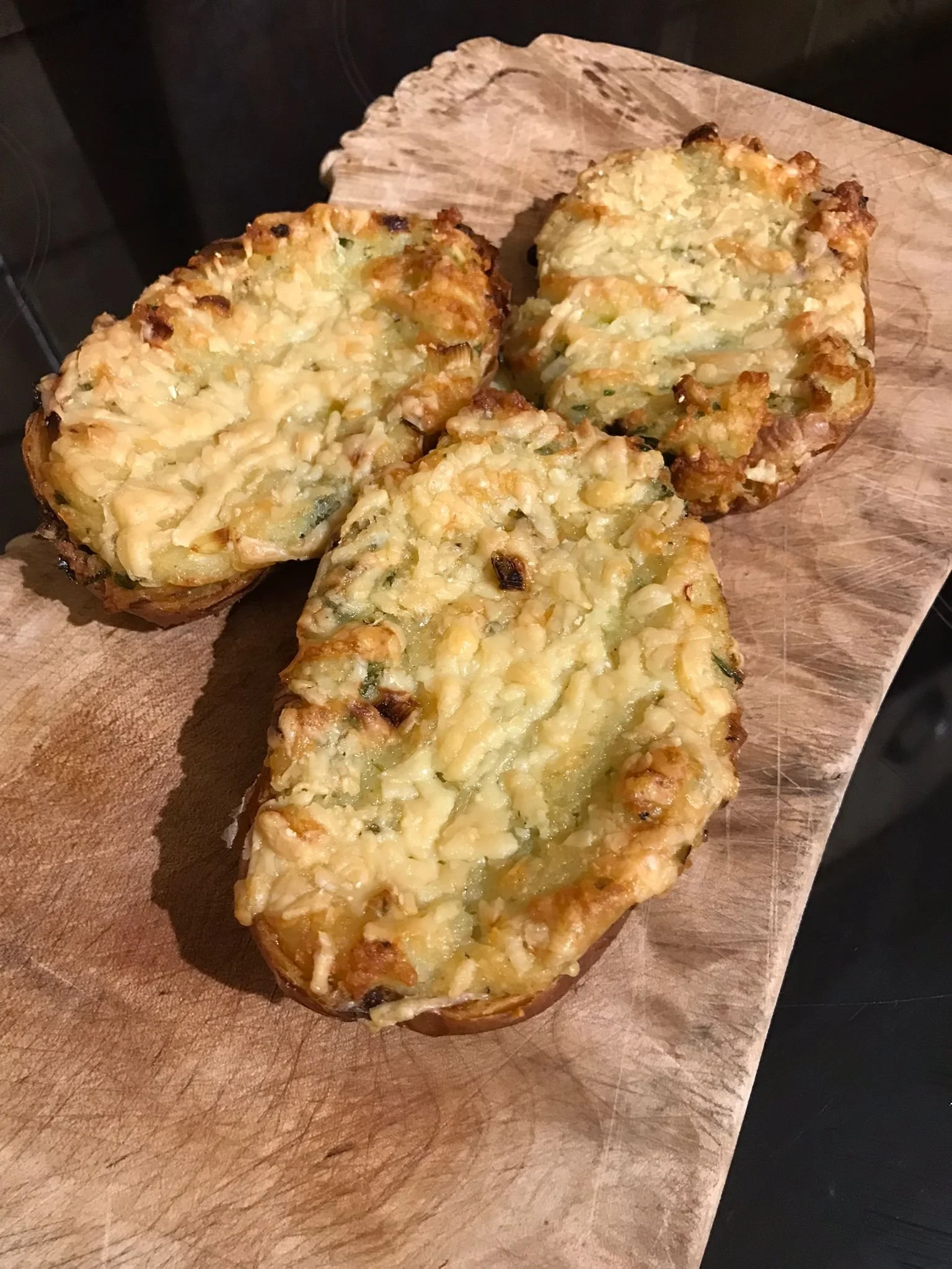 Cheesy Baked Potatoes Recipe