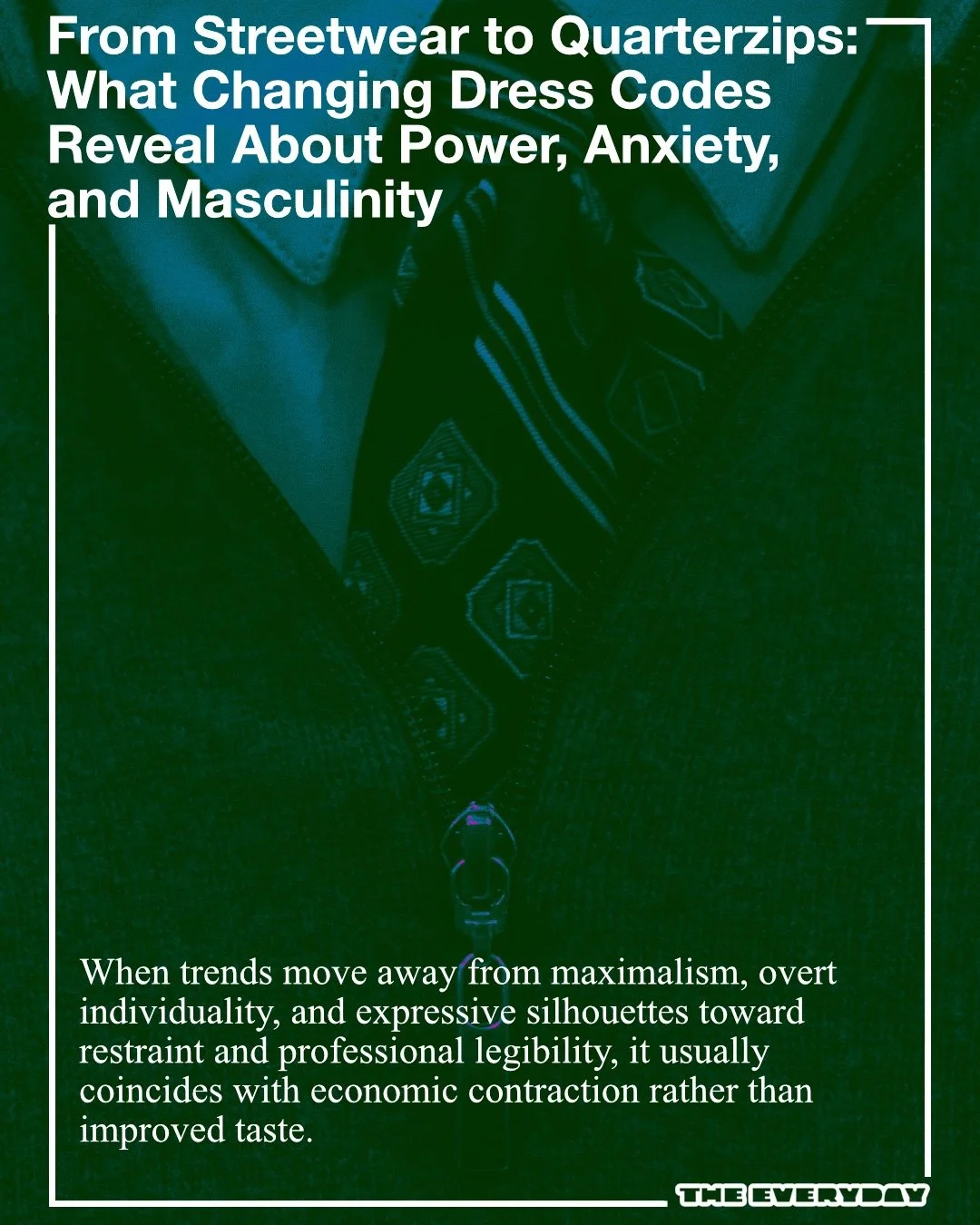 The return of minimalist of officewear. Maybe you haven&rsquo;t thought about it - but when you think about it, it&rsquo;s true - isn&rsquo;t it? 

In this insightful piece, Aliza argues that this shift means something. As she says, &ldquo;when trend