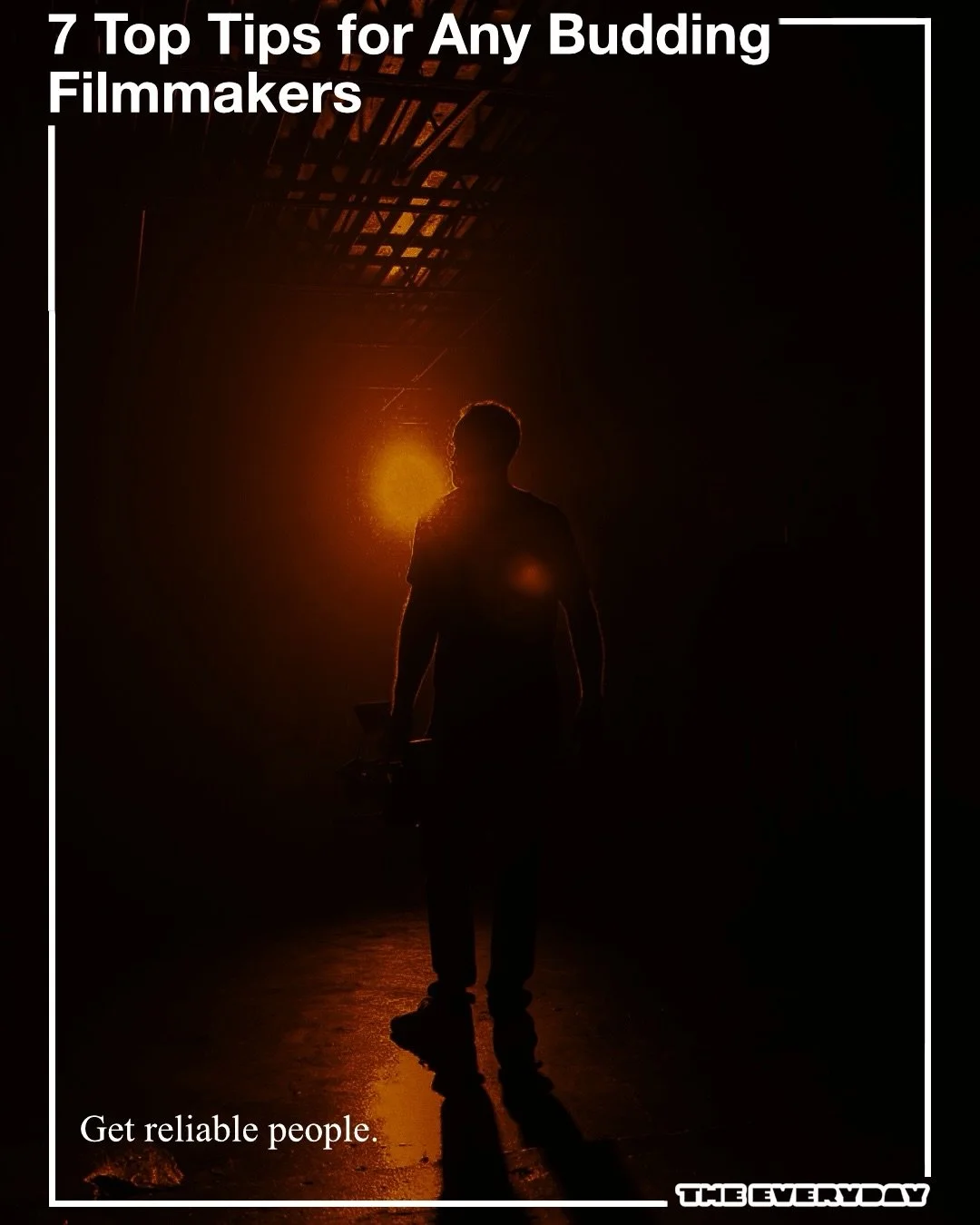 Want to start making films but have no idea where to start? Filmmaker, James Leggott, is here to help!

The first rule of film club? Get reliable people.