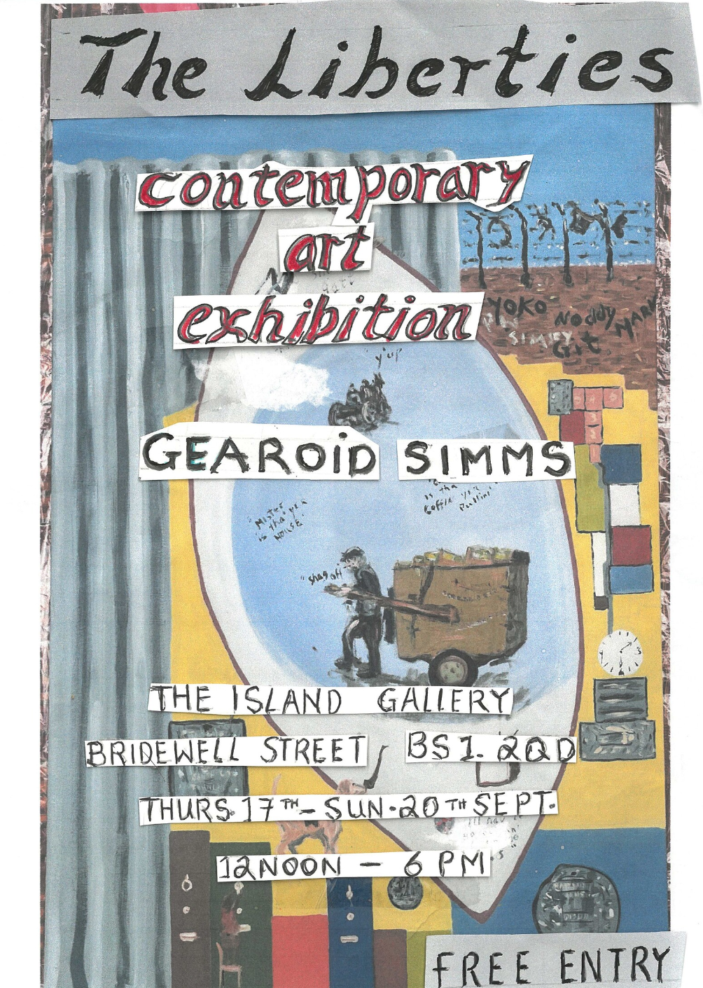 “The Liberties”: Exhibition held by Gearoid Simms -  Simms Offers the Version of Ireland That Was Never for Sale. 