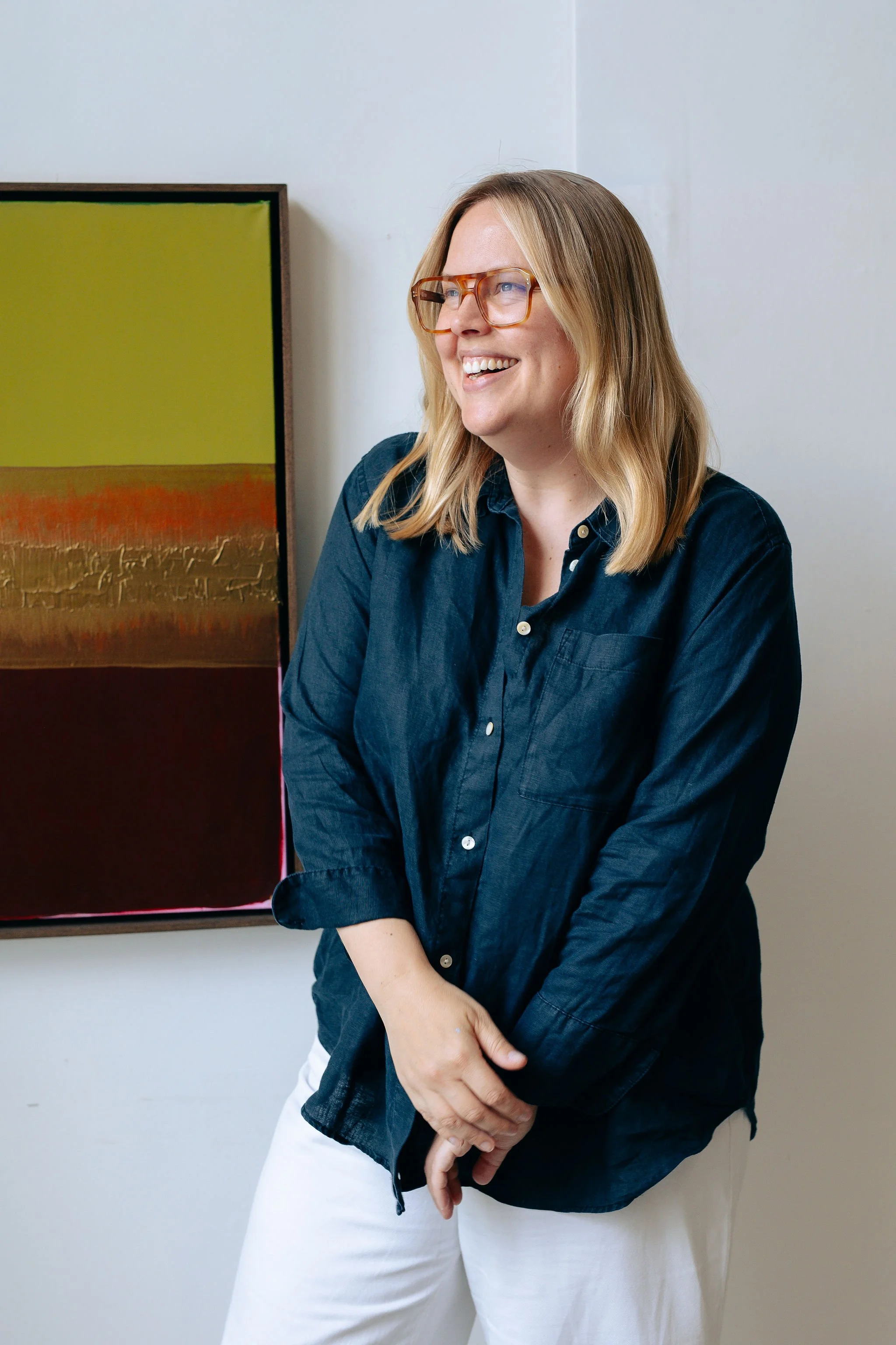 10 questions with Abstract Landscape Artist, Jess Hellens