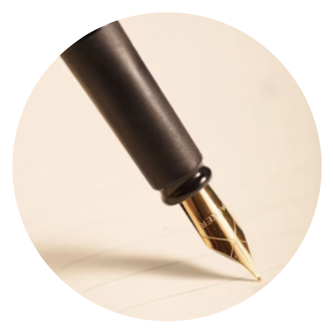old fashioned pen