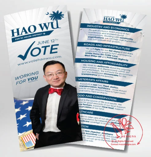 Campaign Palm Card - Print