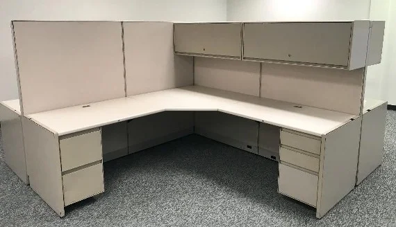 8’ x 7’ Steelcase Modular Work Desk