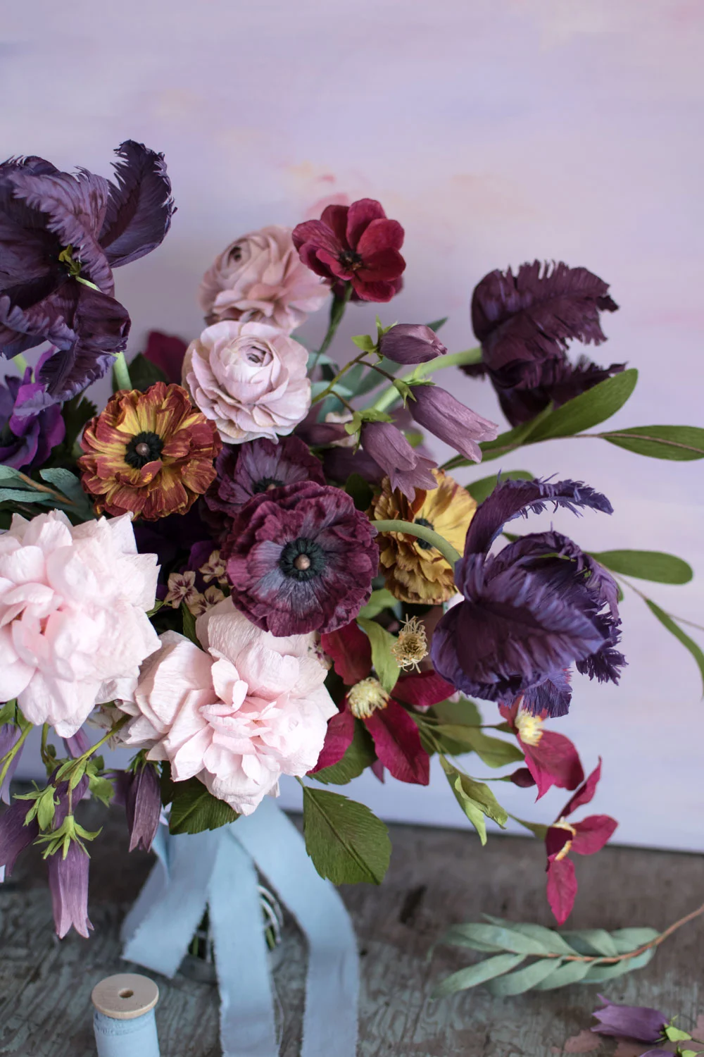 One of the five arrangements in the book - this one is a bouquet