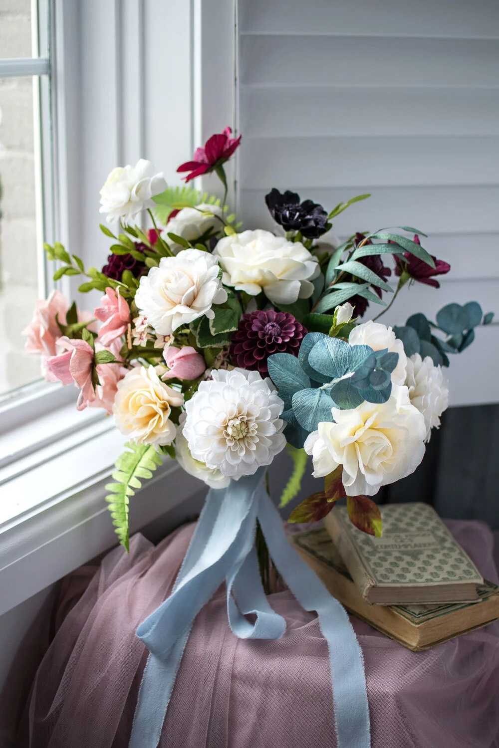 Sweet Nathalie Dahlia Paper Flower Online Course Crafted To Bloom
