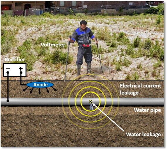 Cómo detectar fugas de agua en tuberías enterradas?