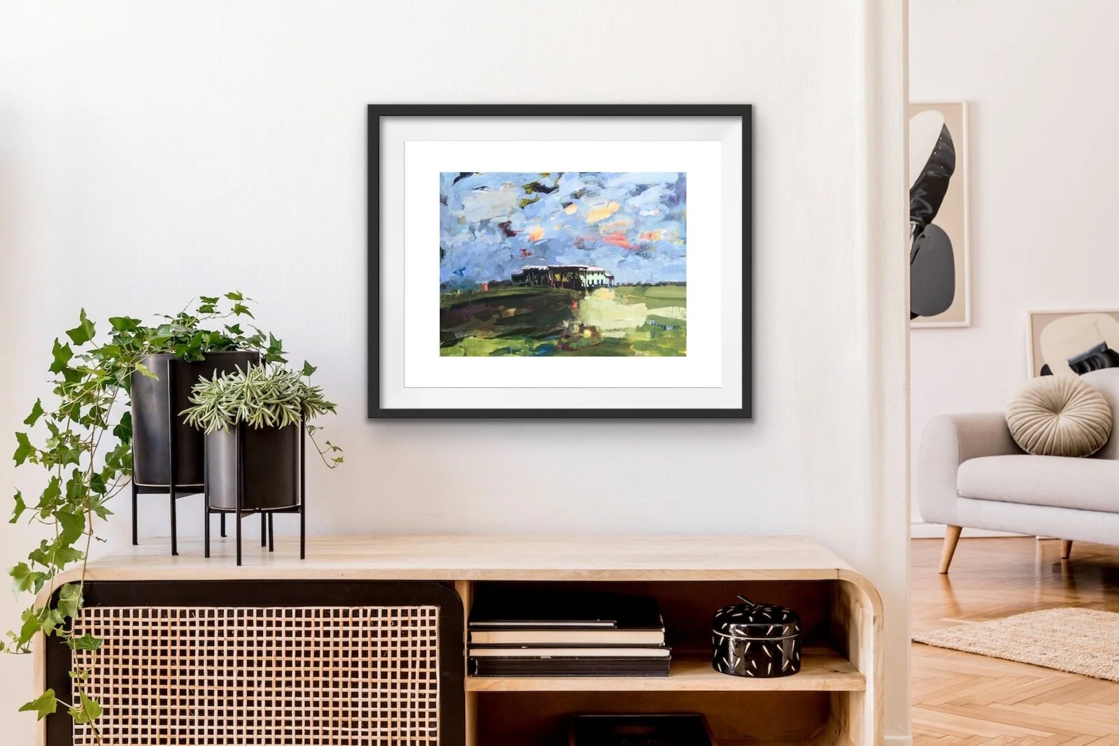 Death by Kudzu – a limited edition Mississippi Delta farm landscape print by Jennifer Drinkwater. Part of The What’s Good Project.