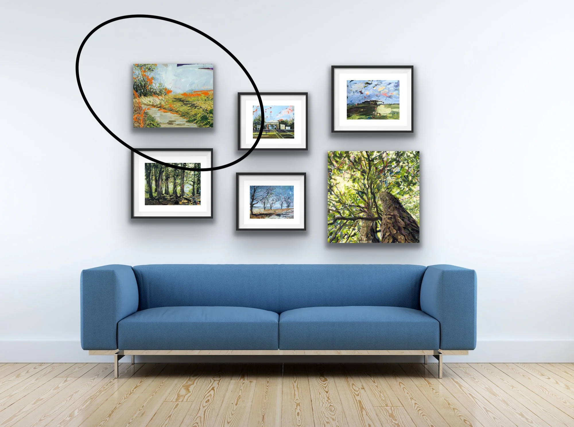 Gift Card for contemporary fine art landscape paintings and limited edition prints by Jennifer Drinkwater