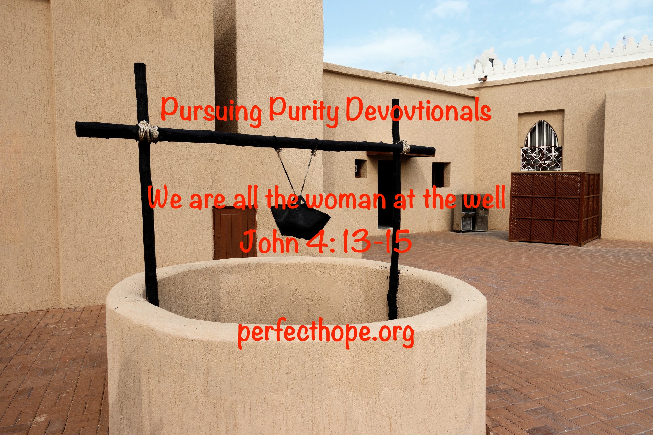We are all the woman at the well
