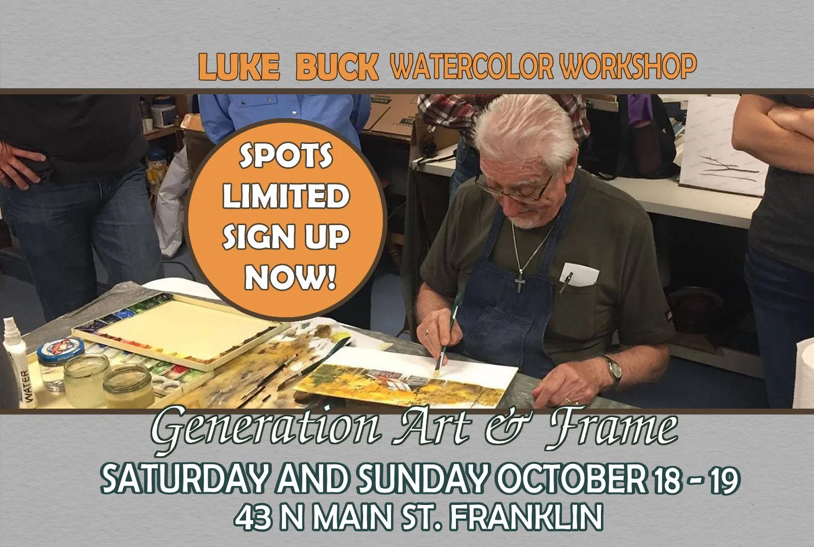Luke Buck Watercolor Workshop