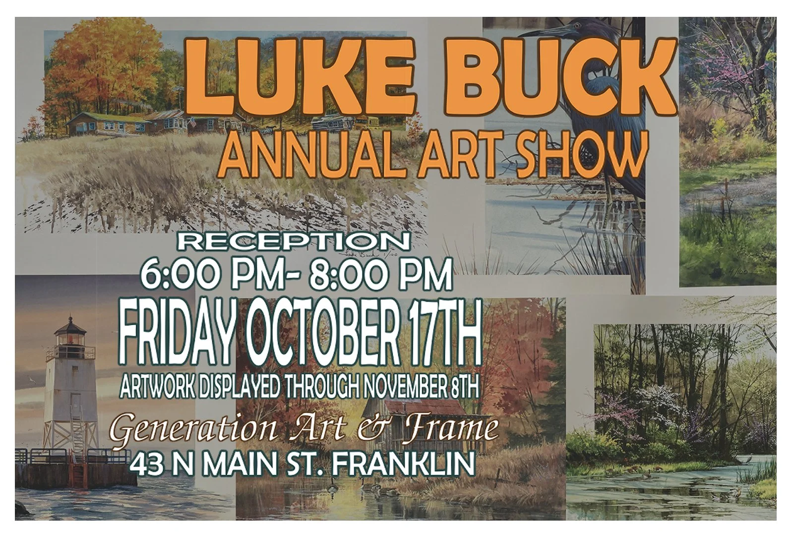 Luke Buck Annual Gallery Show