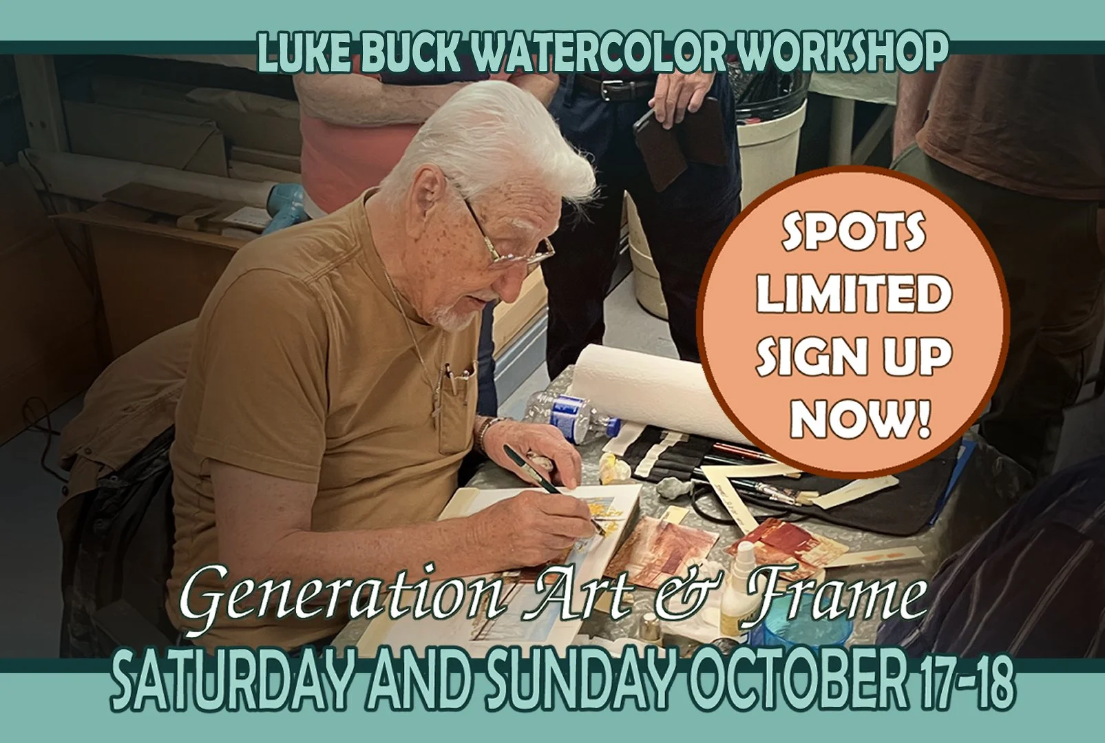 Luke Buck Watercolor Workshop