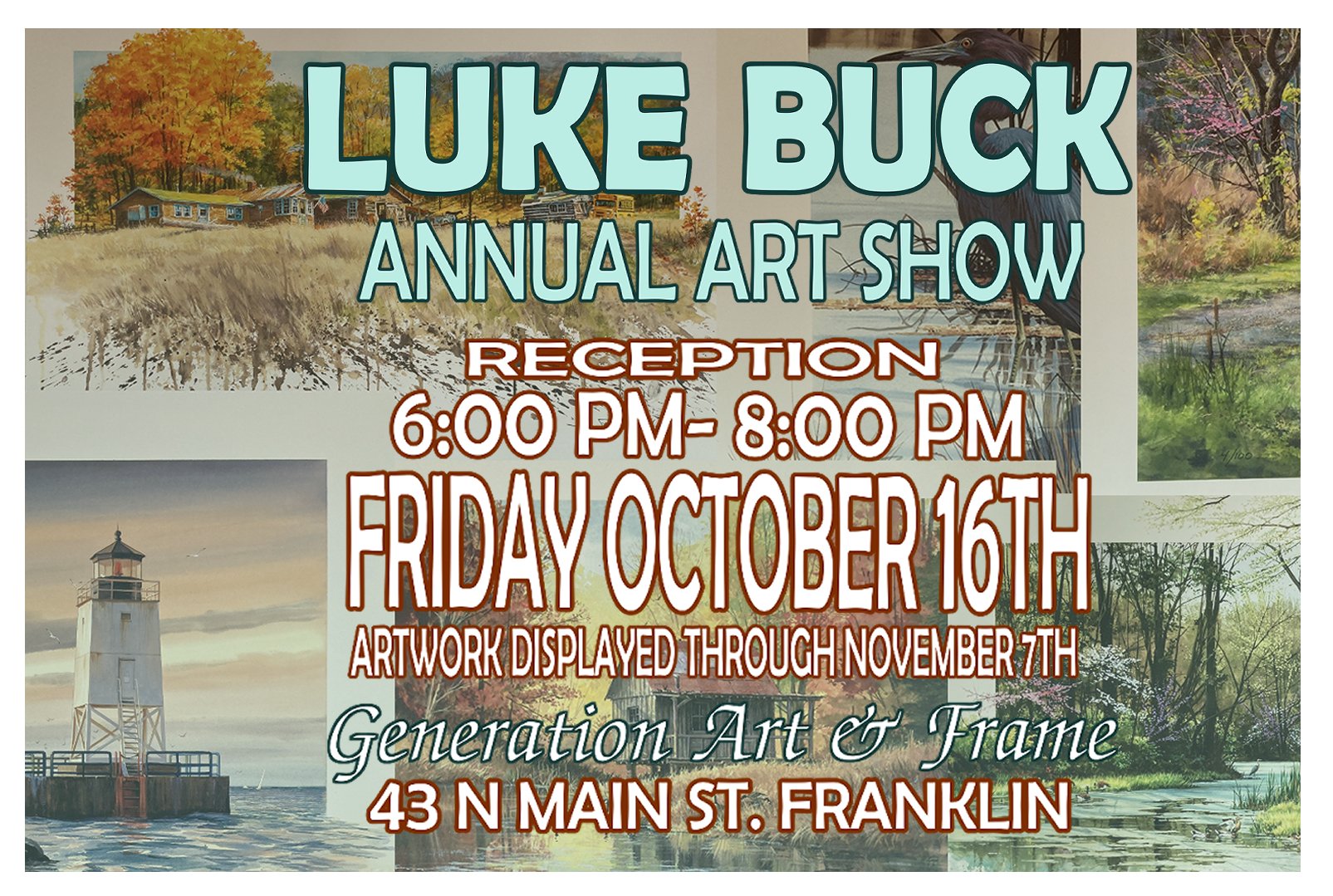 Luke Buck Annual Gallery Show