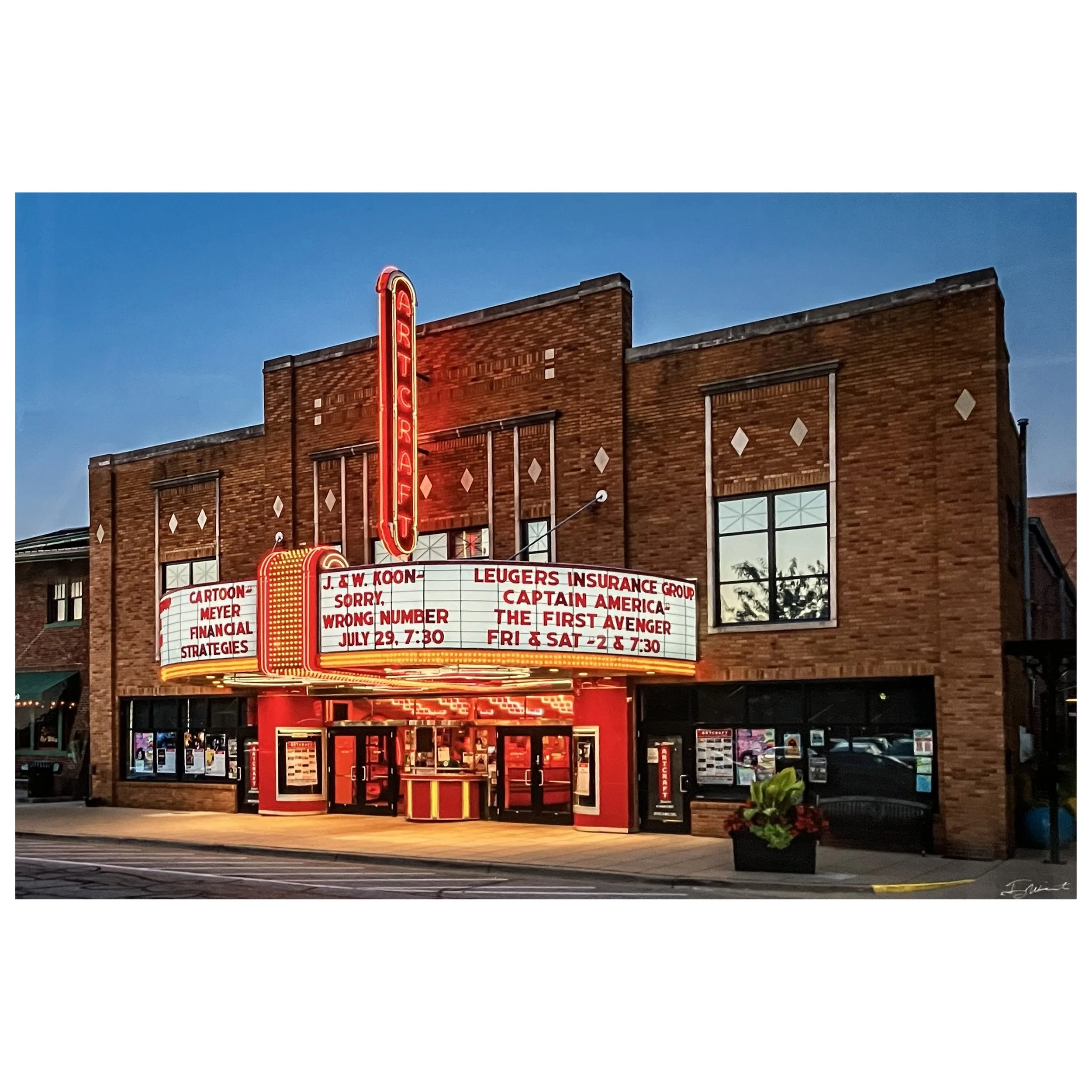 Terry Wieckert - Artcraft at Dusk.jpg