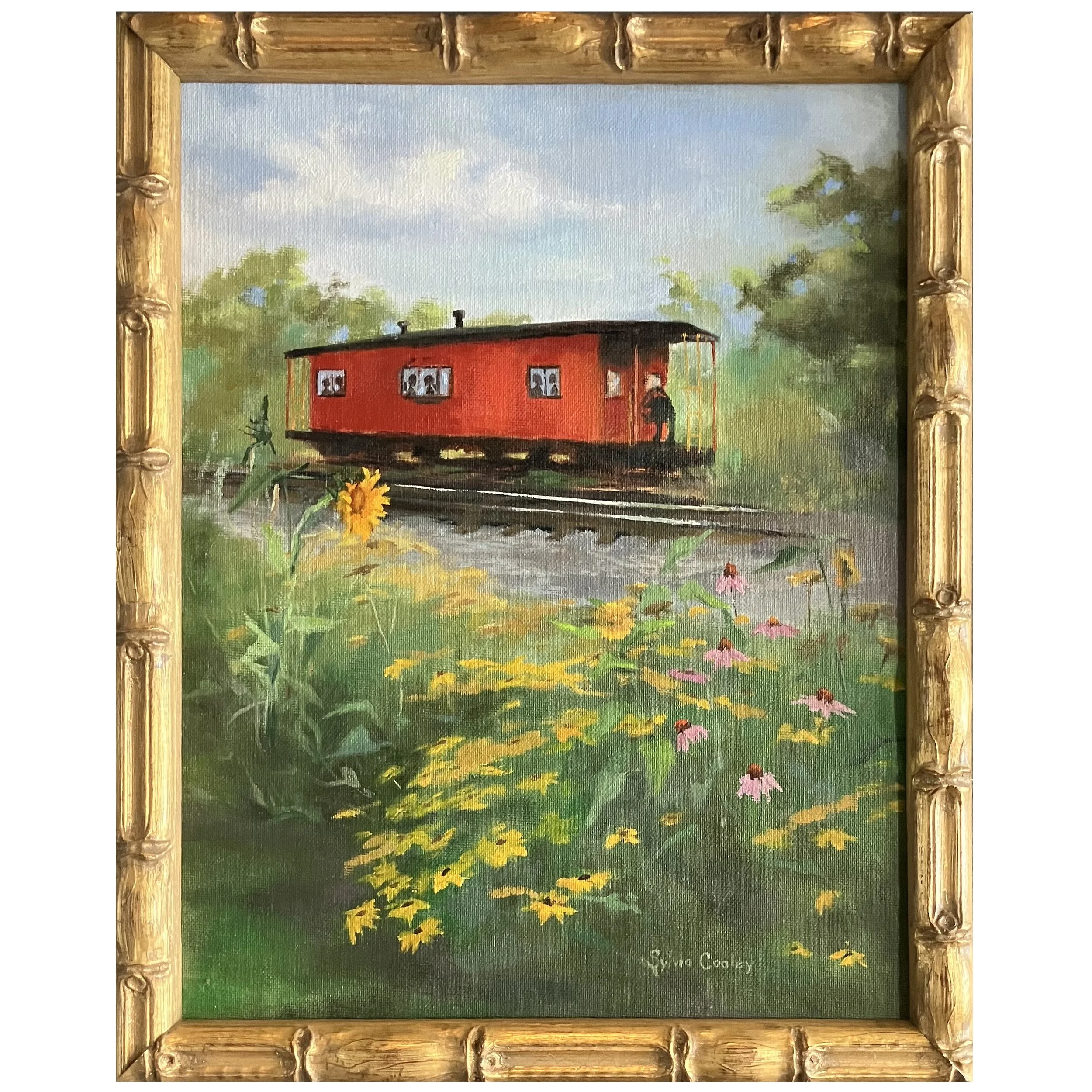Sylvia Cooley - Depot Park Caboose.jpg