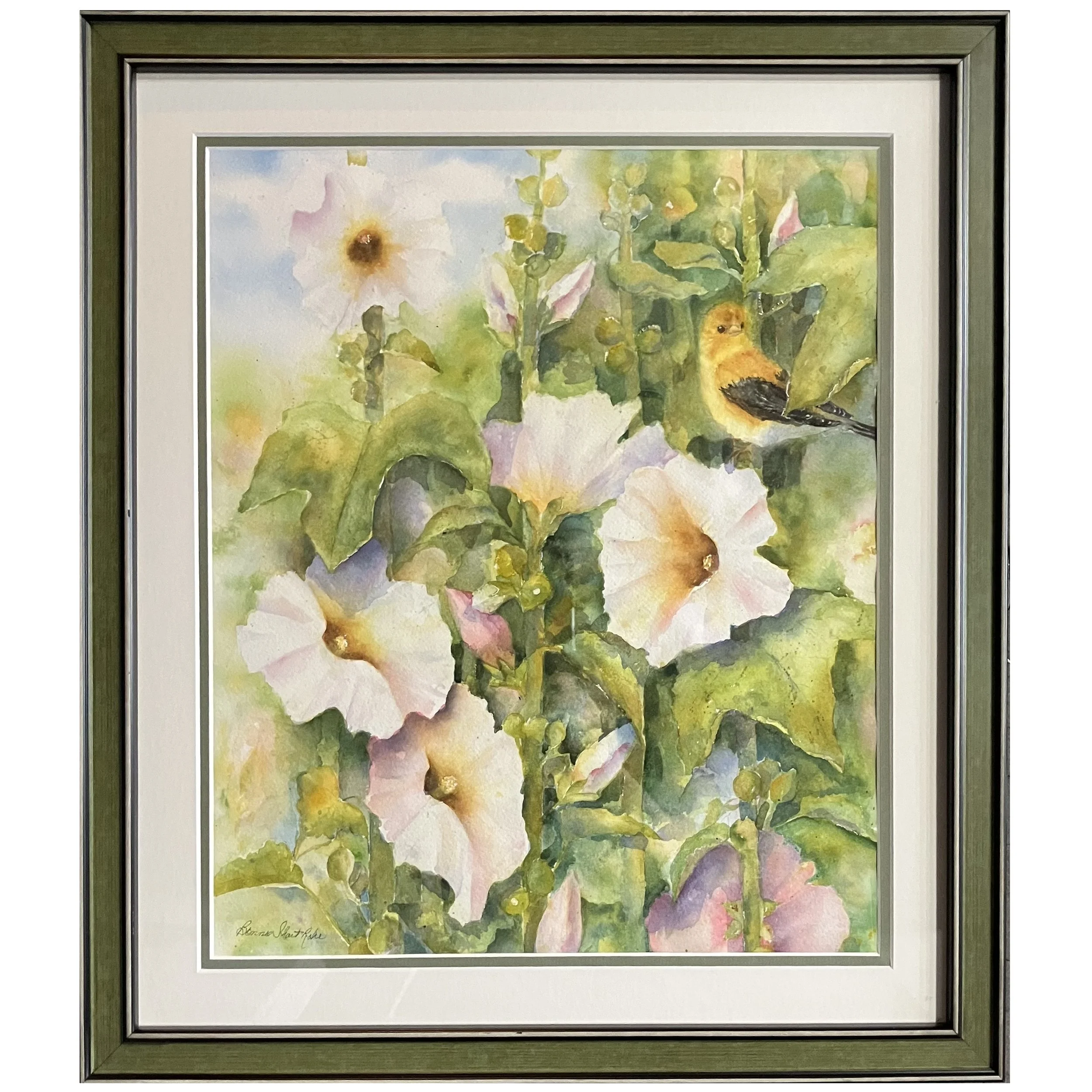 Bonnie Rohr - Hollyhock Visitor.jpg