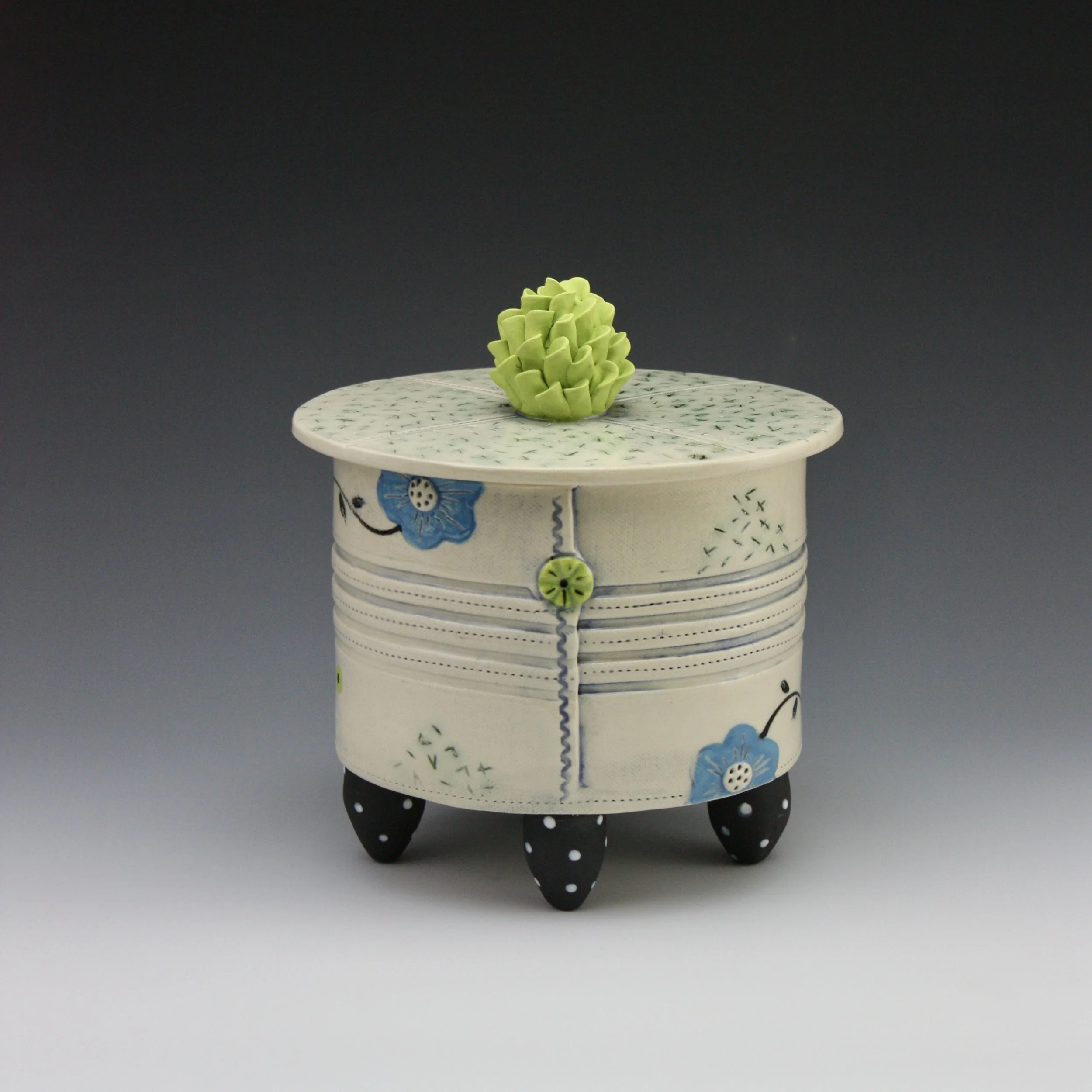 Treasure Box $82 6.5 x 5.75 x 4.5"