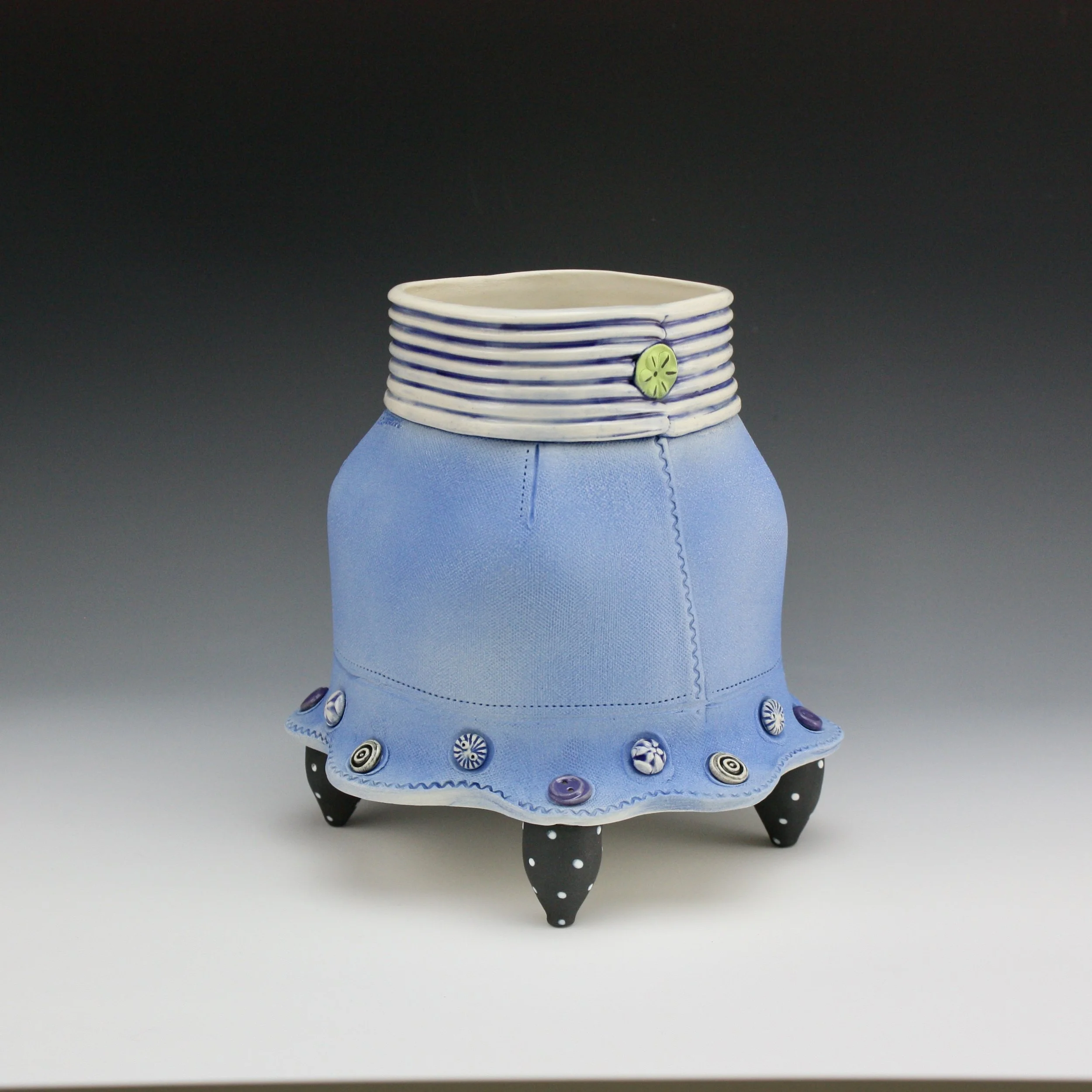 Button Vase &amp;.25" h $165