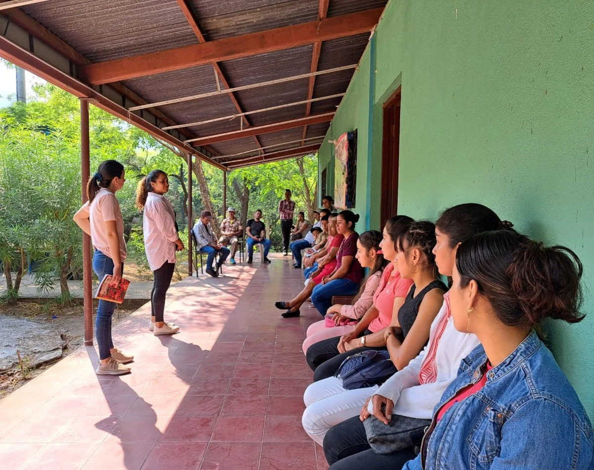 Project against domestic violence by holding monthly talks in rural communities