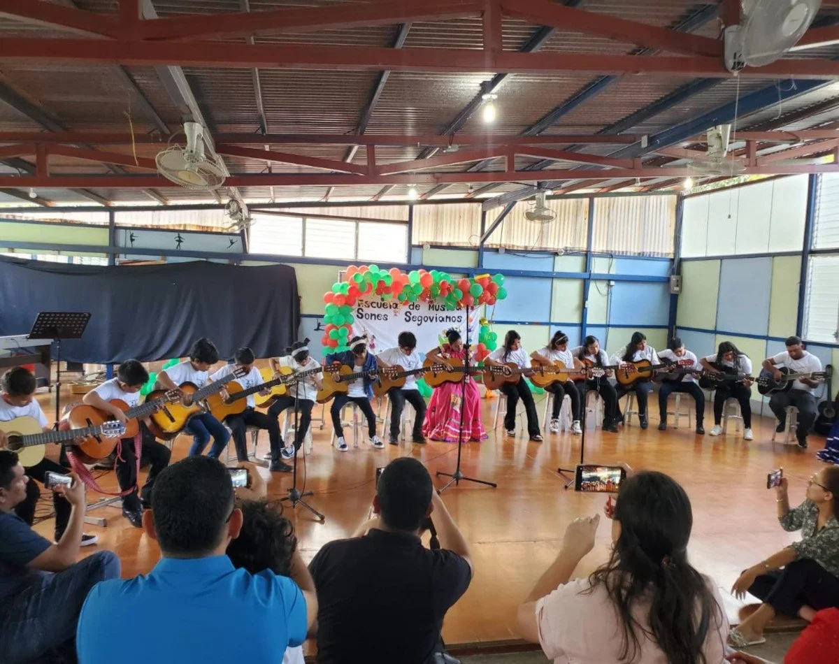 End of year concert of the school of music, dance and art