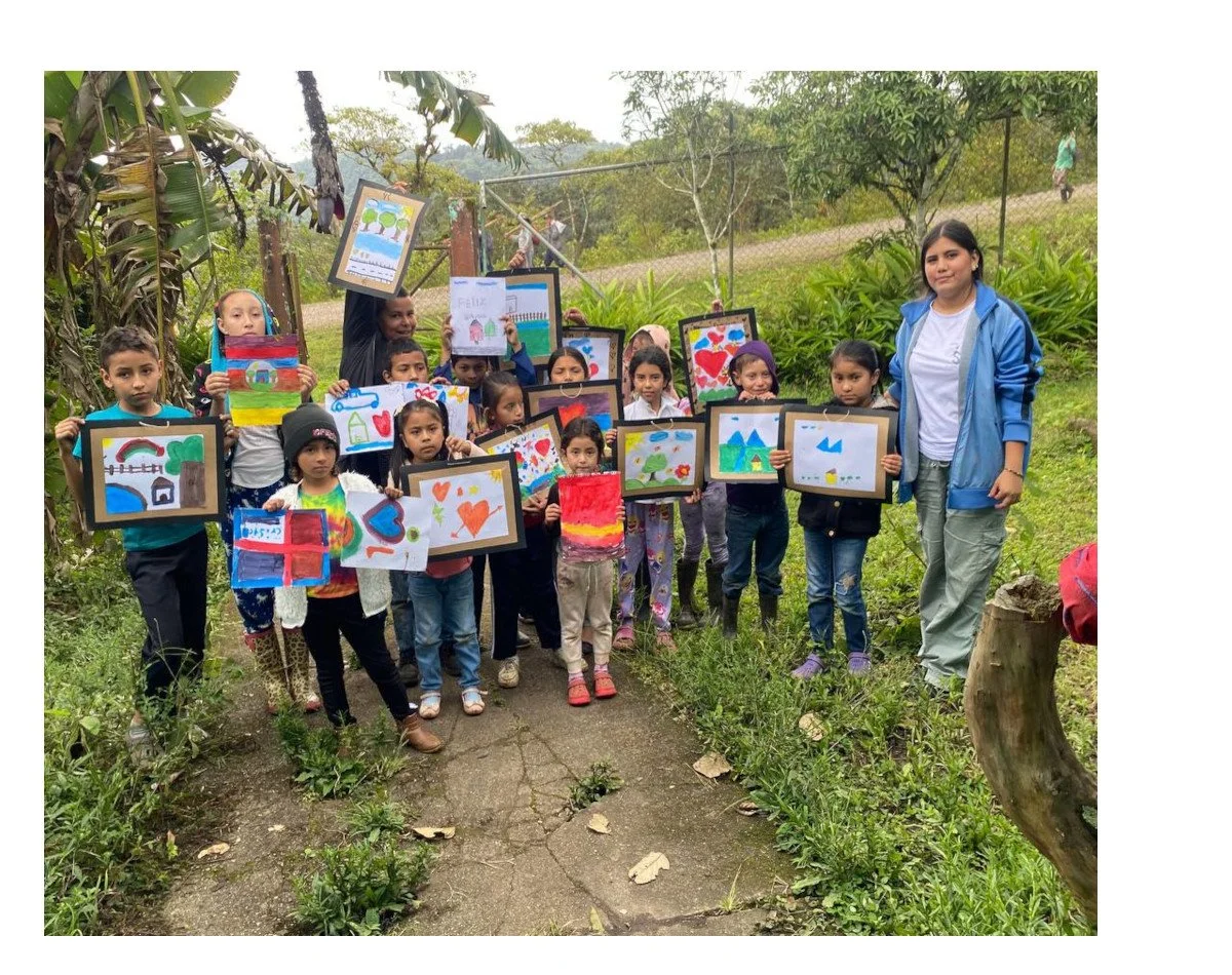 Project addressing domestic violence incorporates art activities in community visits