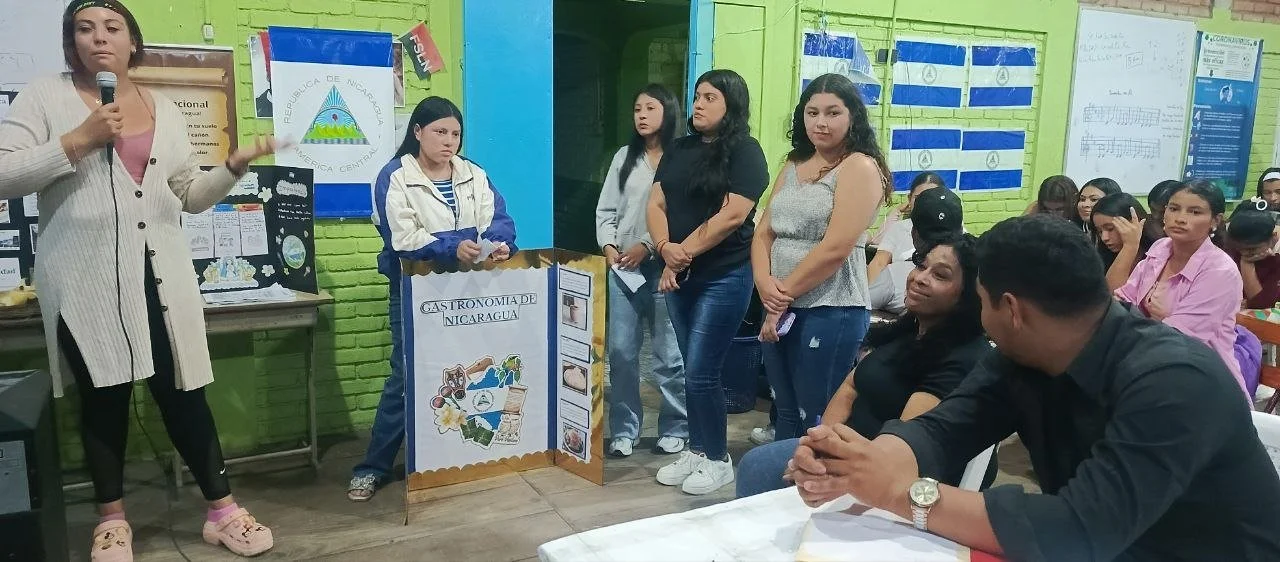 Estelí Women's School - Student activity celebrating April