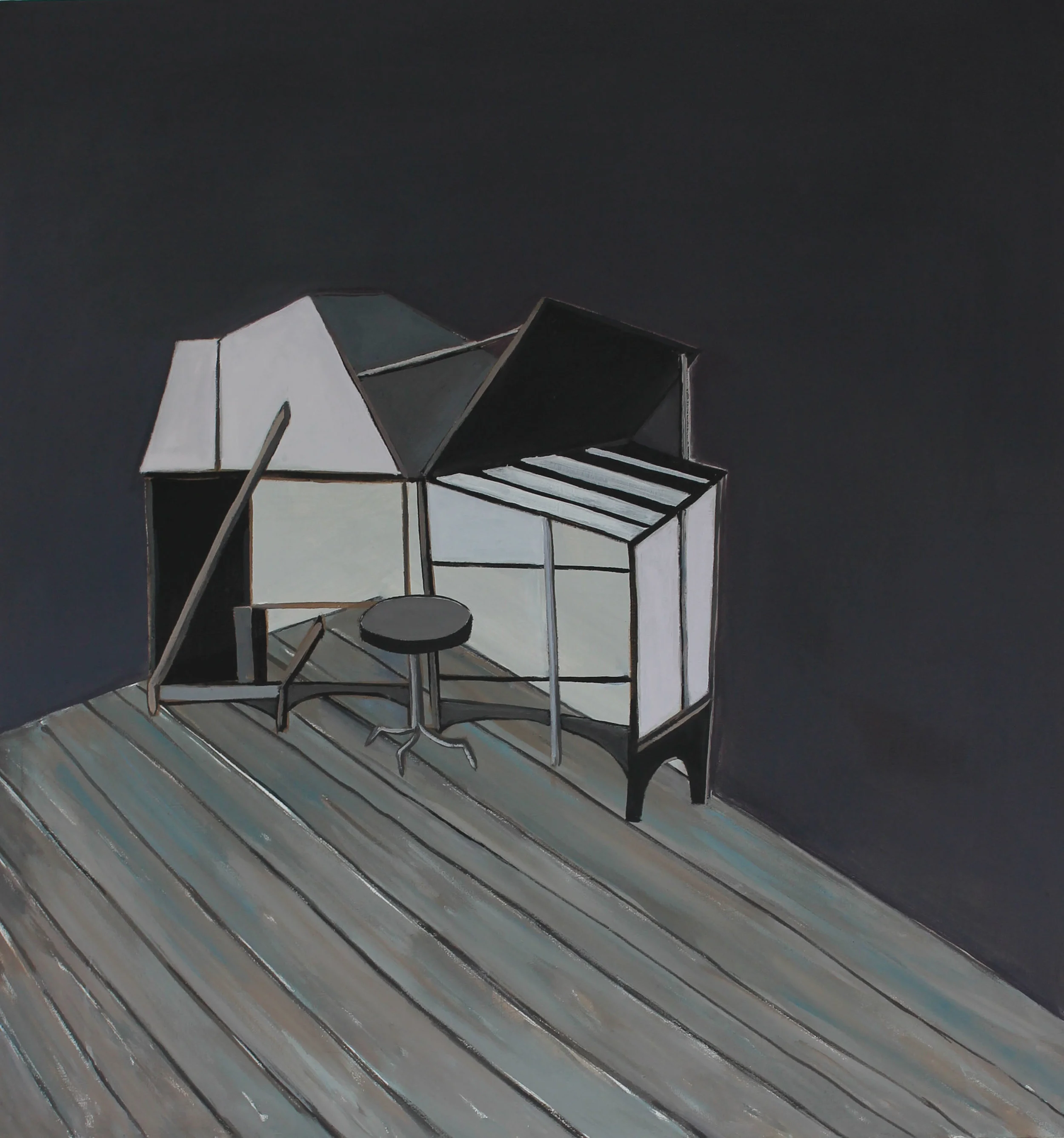 The State of Time, Acrylic Paints on Canvas, 85x80cm.jpeg