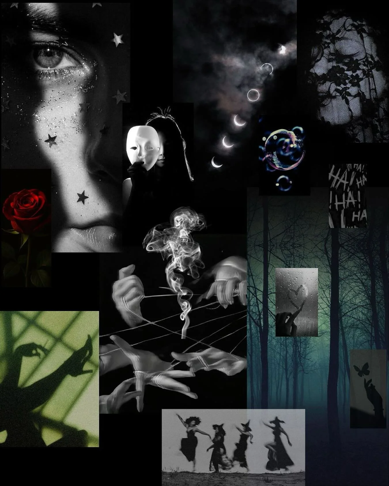 * g e t  i n  t h e  m o o d *

Mood board energy for my upcoming show 
THE MASKS OF ME 

Saturday, October 25
9:30pm
@thegreenroom42 

Ticket link in bio // in person and livestream 

Featuring:
Brittney Bonefas
Jack Gimpel
Hunter Henrickson
Meg Roo