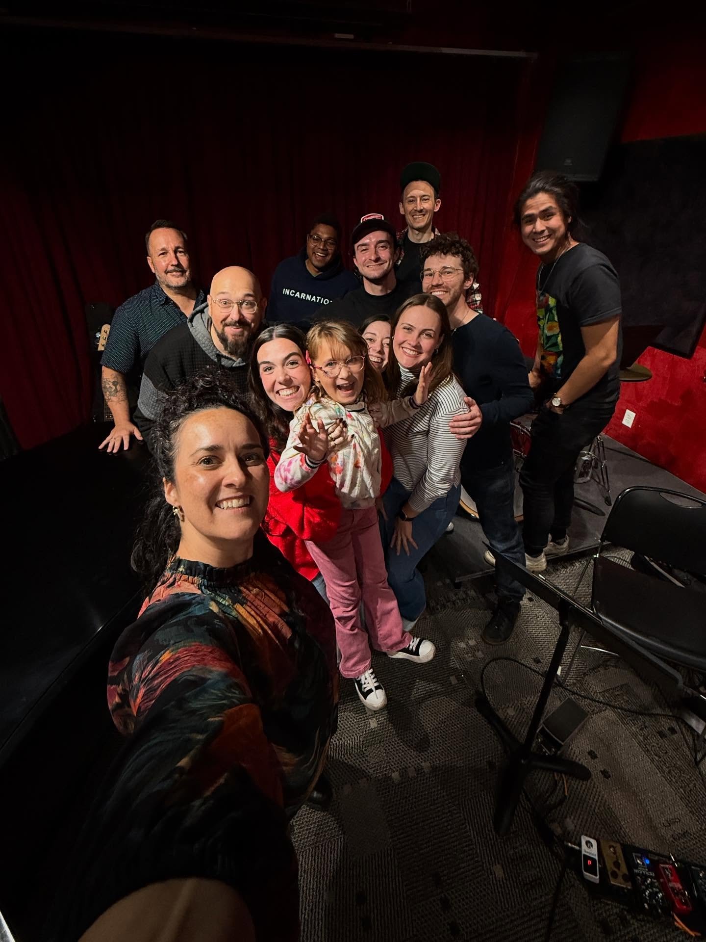 Rehearsal vibes in .5 

Had an incredible time last night putting the pieces together for THE MASKS OF ME. These singers are perfection and this band is🔥🔥🔥

Who&rsquo;s jointing us???

Saturday, October 25 | 9:30pm
The Green Room 42 

In person an