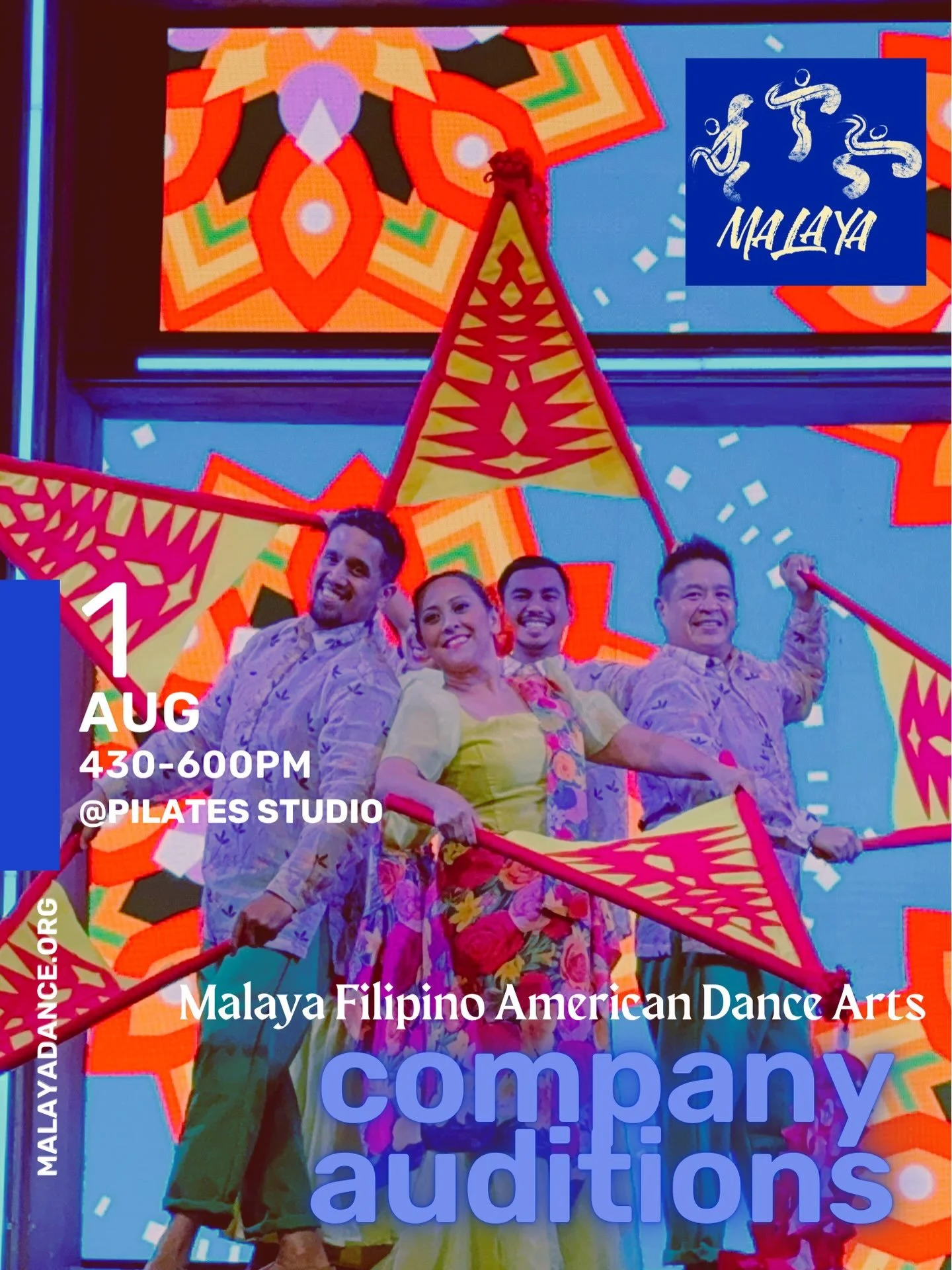NOW CASTING: AGES 18+ | NO DANCE EXPERIENCE NECESSARY 

Malaya Filipino American Dance Arts is holding auditions for the opportunity to become a paid performer in our professional engagements! 

We invite passionate individuals (18+) who want to shar