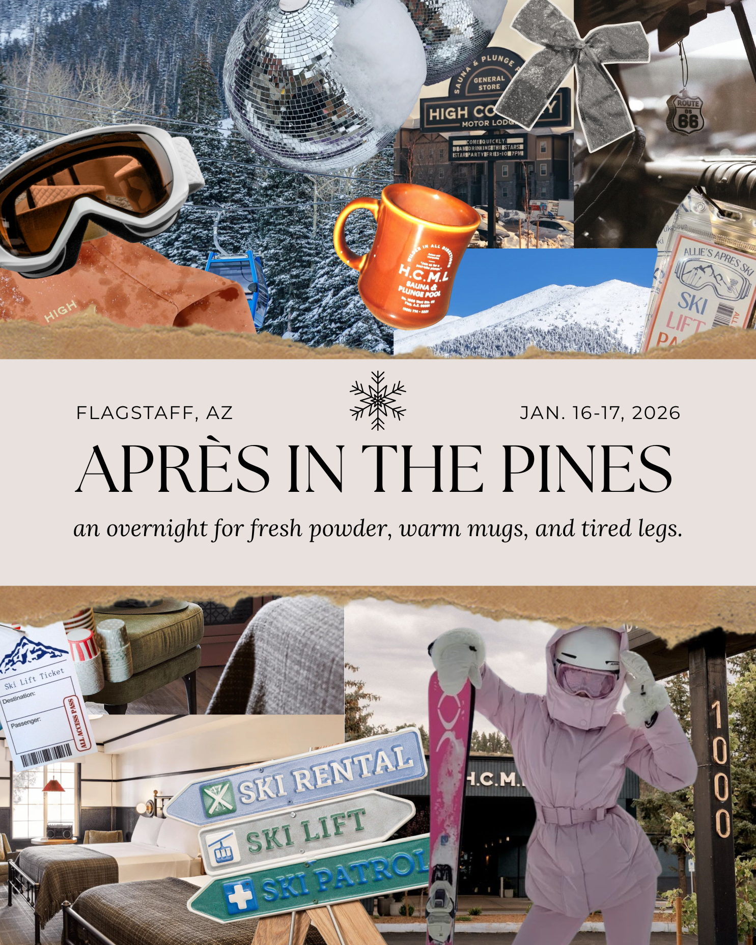 Après in the Pines Overnight (Jan. 16-17)