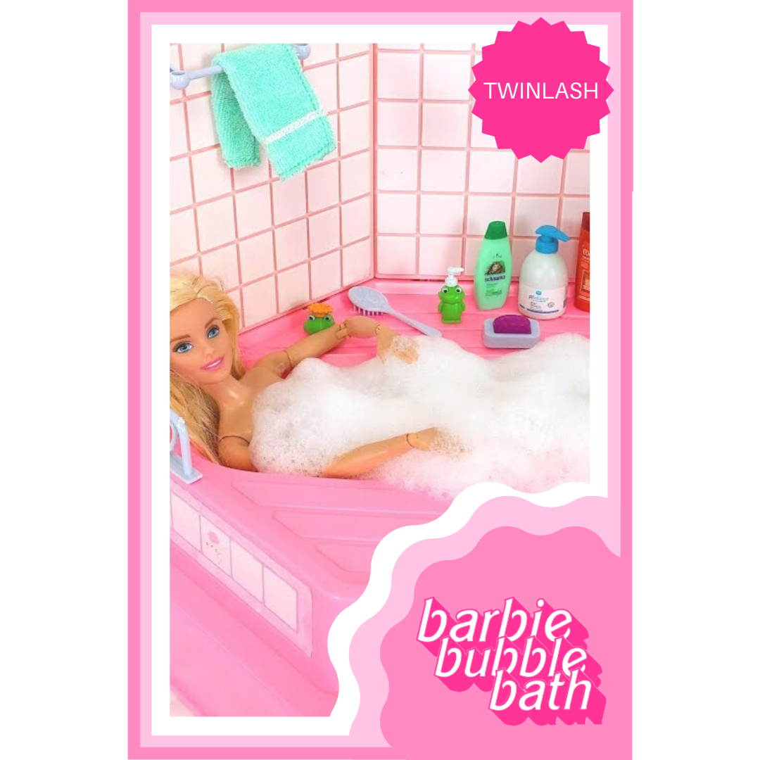 barbie bathtub with bubbles
