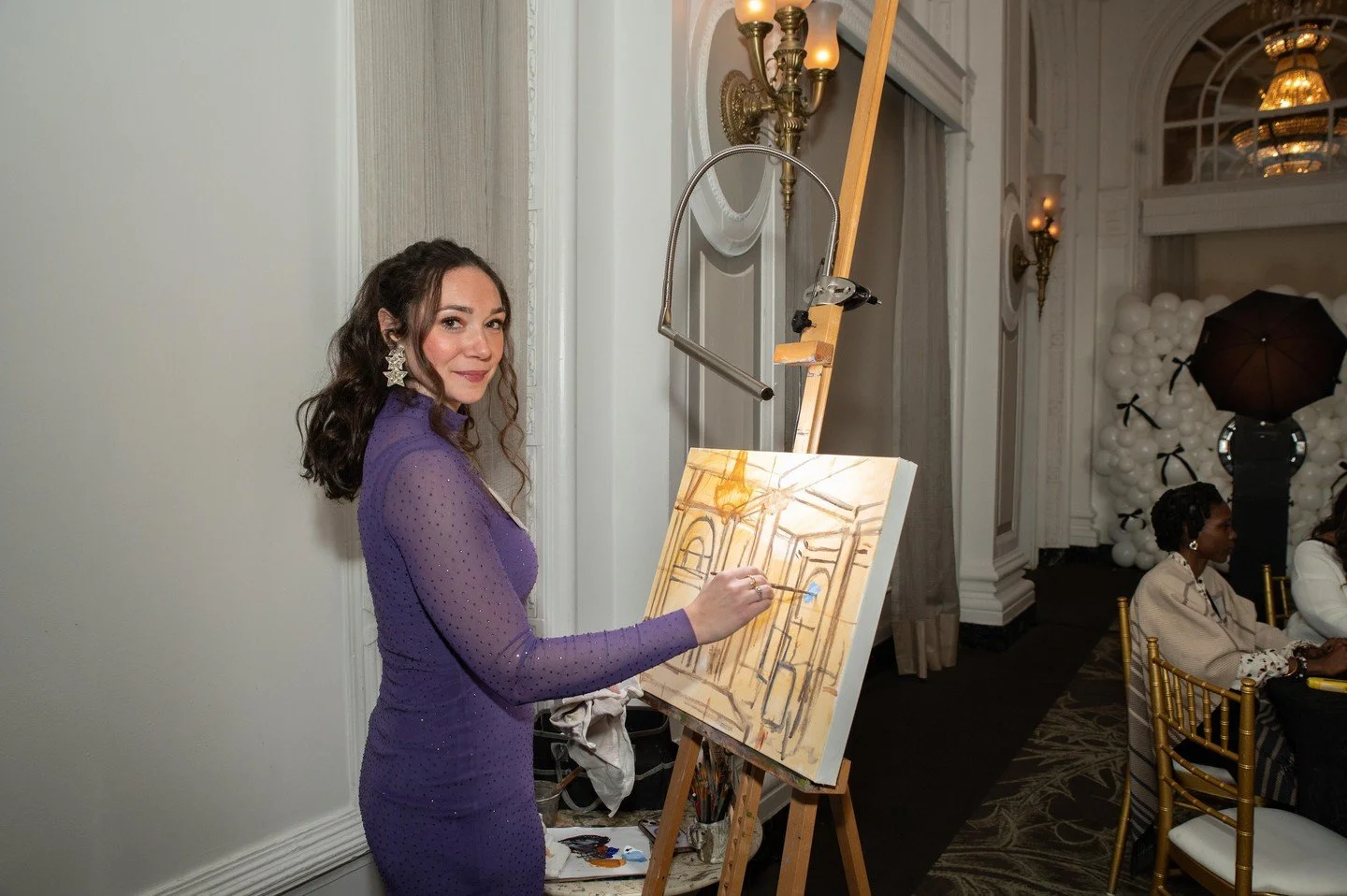 A DREAM of an event! This was a beautiful Magazine Cover Release Party for the iconic Atlanta Style Magazine, Atl!! A conga line, shrimp cocktails, paintings, and nothing but good vibes!