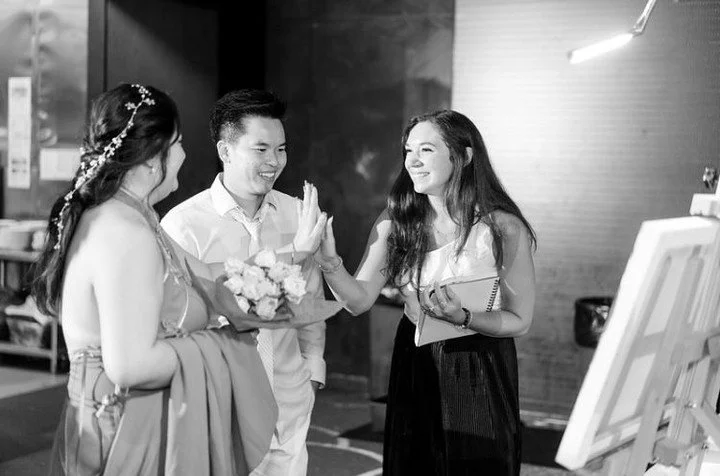 ✨🎨 So excited to collaborate with you and your boo to turn your beautiful vision into a timeless work of art.