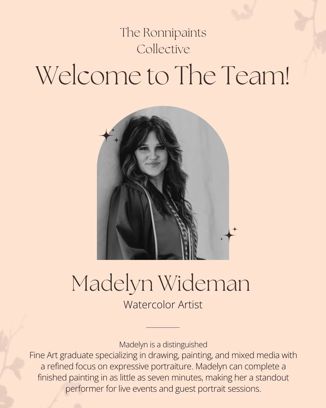 🌟 Meet Madelyn! 🎨✨ A standout painter whose precision, skill, and speed are as vibrant as her bubbly personality! 💖 We&rsquo;ve been so lucky to have her by our side for various events this fall, and now we can&rsquo;t wait to create more magic to
