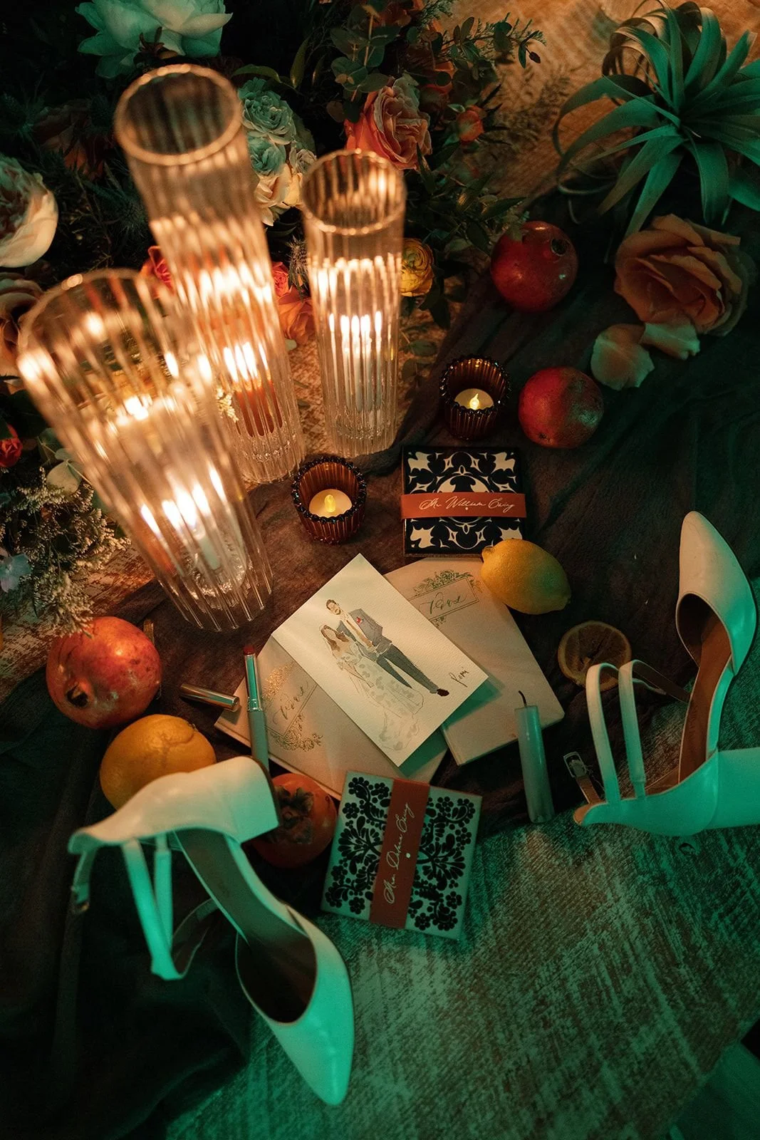 Feeling inspired by the stunning composition of these photographs! 😍✨ Every detail is so thoughtfully placed, and I&rsquo;m thrilled to see my little watercolor included in the mix! 🎨💕 

Bride: @delana_ewing

Photography: @elylynnrandall
Planning: