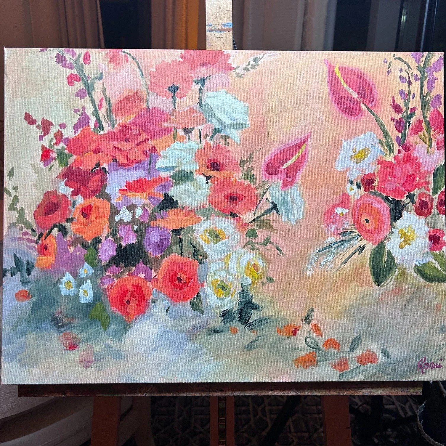 The way I was SO emotional painting these flowers haha 🥹✨

A little recap from last week&rsquo;s event at The Whitley in Buckhead. I had the pleasure of collaborating with their team on these four custom designs and was given free range to paint fro
