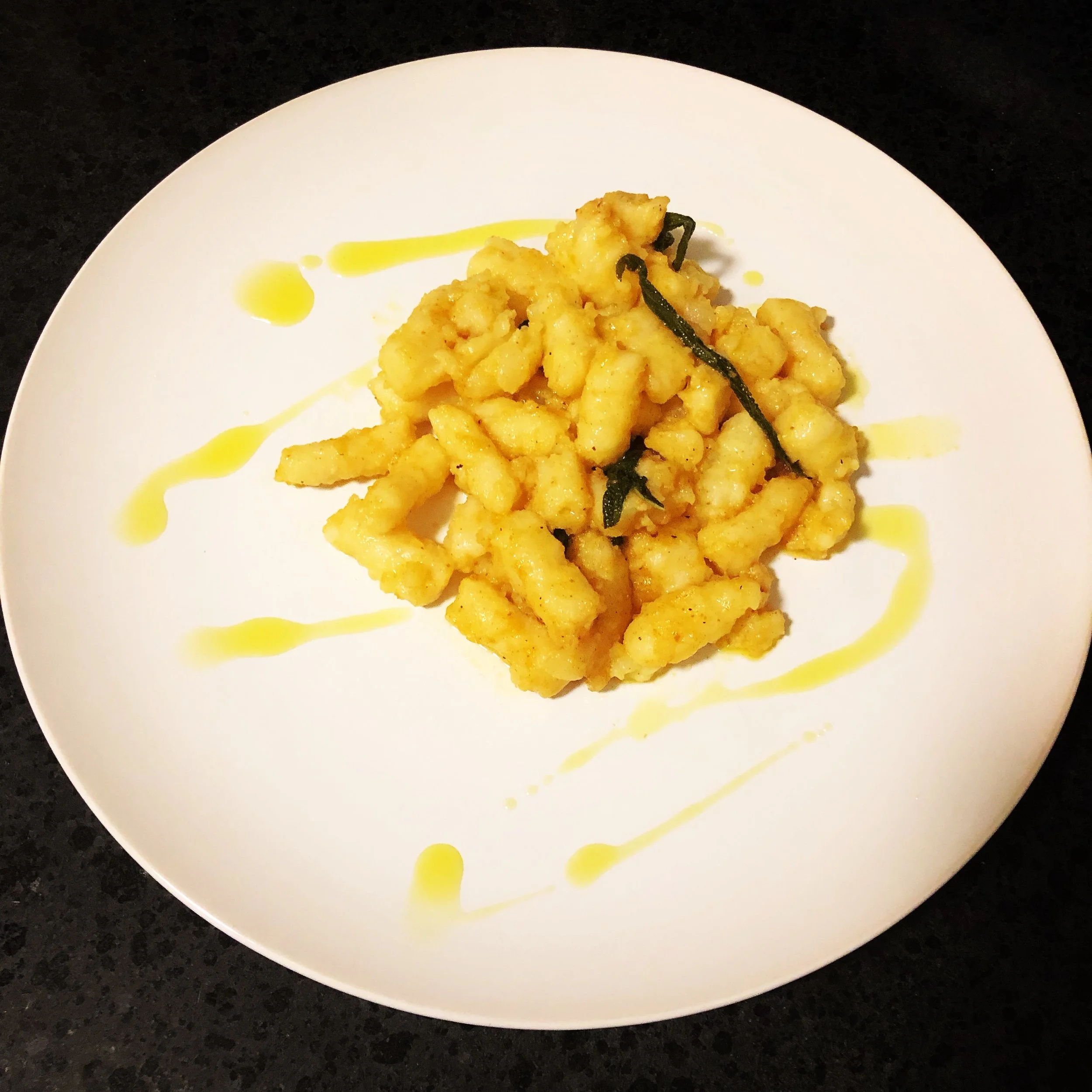 Gnocchi with Pumpkin Brown Butter Sage Sauce