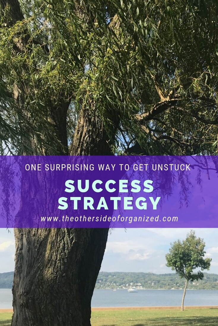 One surprising success strategy to get you unstuck.