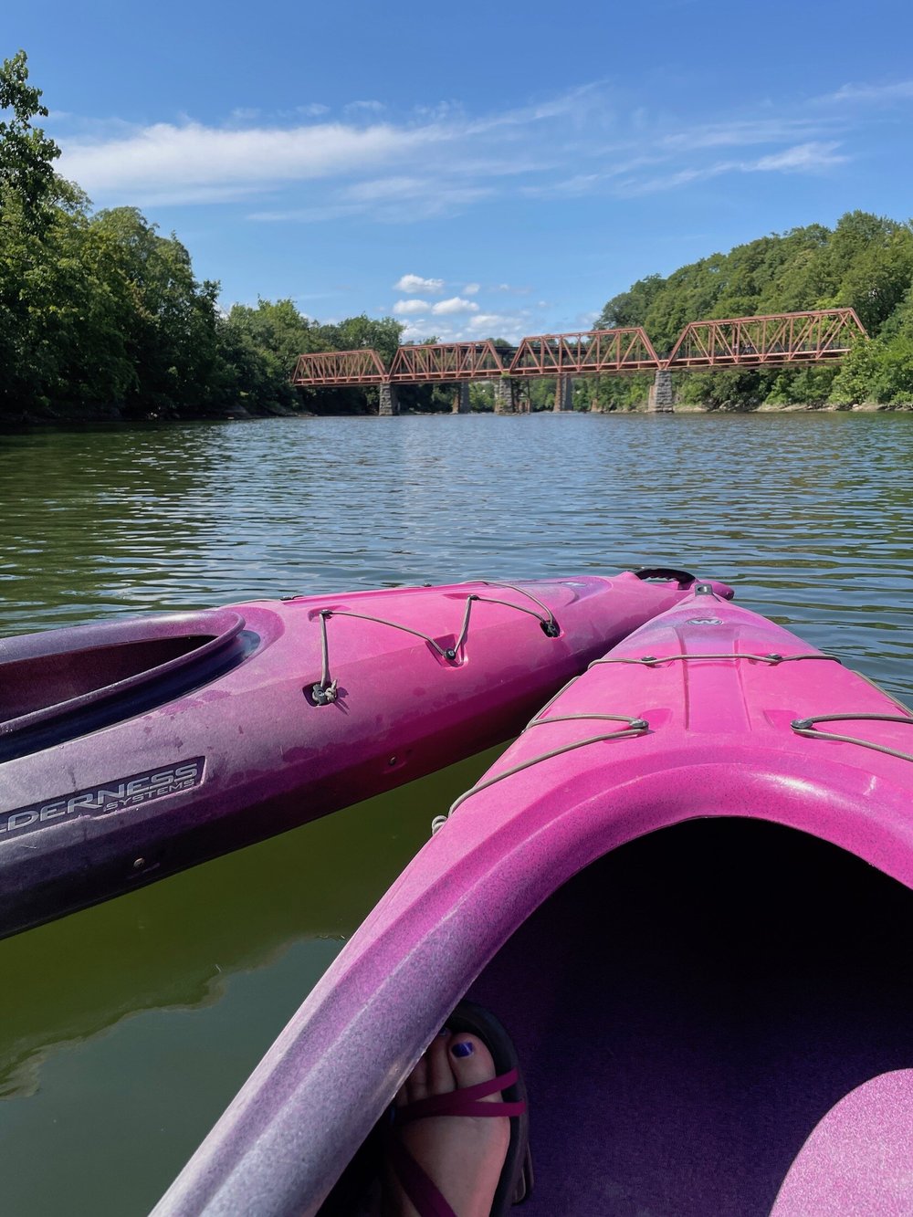 Kayaking on Catskill Creek