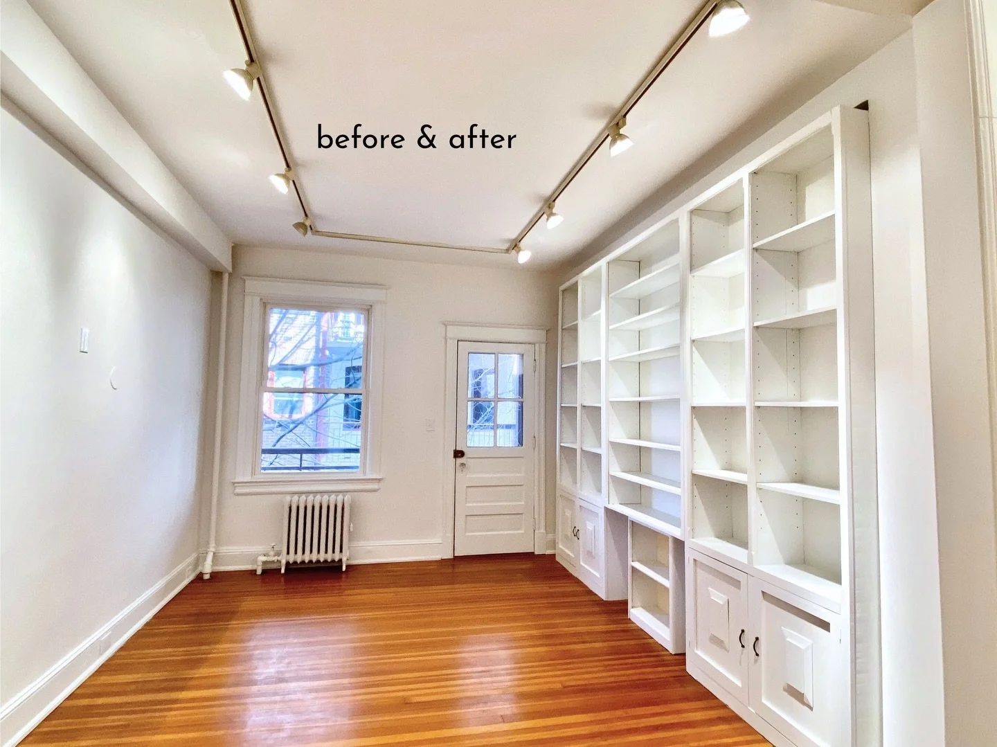 Before: beautiful bones.
After: a home with soul.

The seller, a curator at the Smithsonian Institution, had an incredible collection of African art, and it deserved to be part of the story.
I layered my own African art and decor as well as some grea