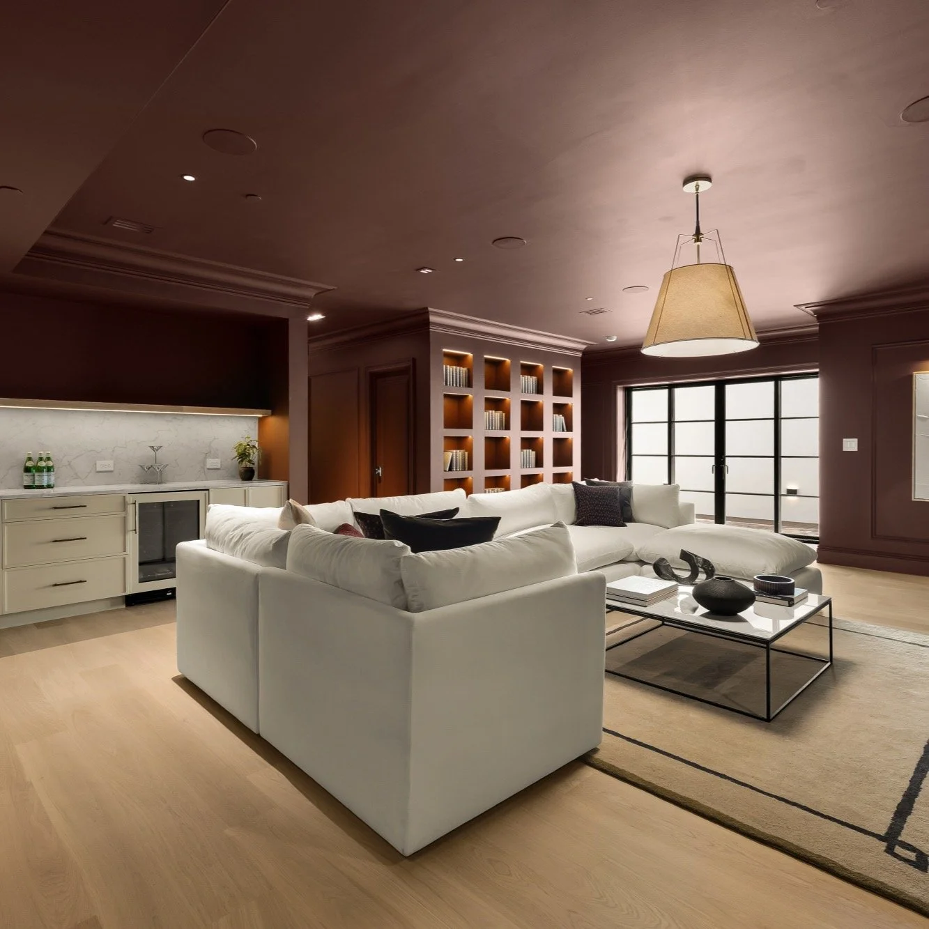 If you thought we were done&hellip; we are so not done.

Now we head to the basement &mdash; but let&rsquo;s be clear, this is not your typical lower level. No dark, forgotten corners. No predictable &ldquo;man cave.&rdquo; This is one of the most el