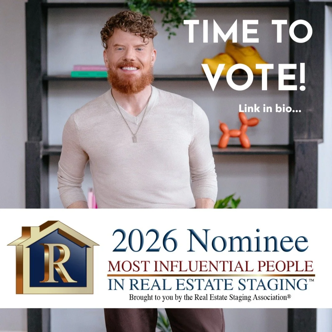 I&rsquo;ve officially been nominated for the 2026 Top 100 Most Influential People in Home Staging by the Real Estate Staging Association &mdash; and voting is NOW OPEN.

This recognition belongs to every agent who trusts the vision, every client will