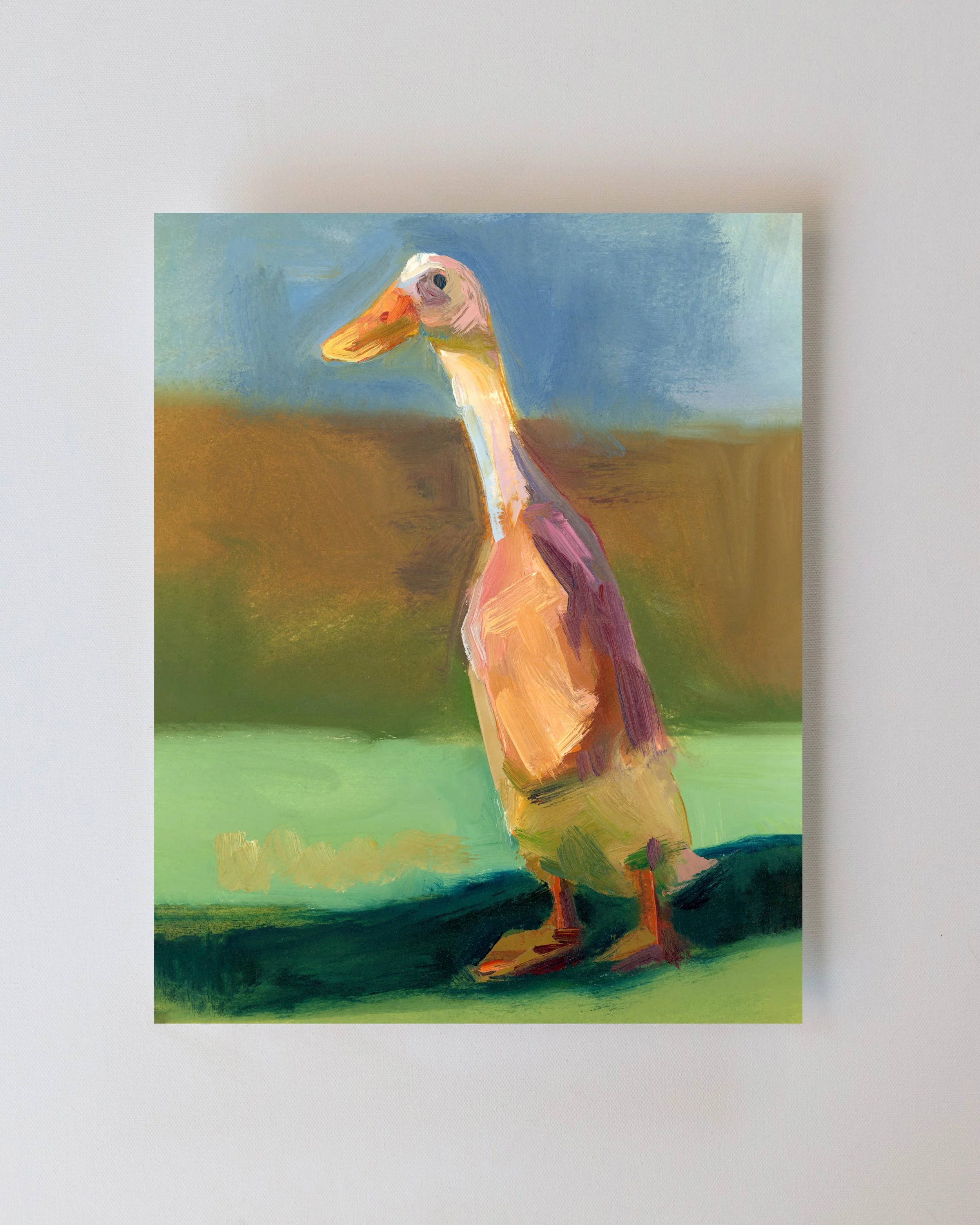 'Runner Duck' Print