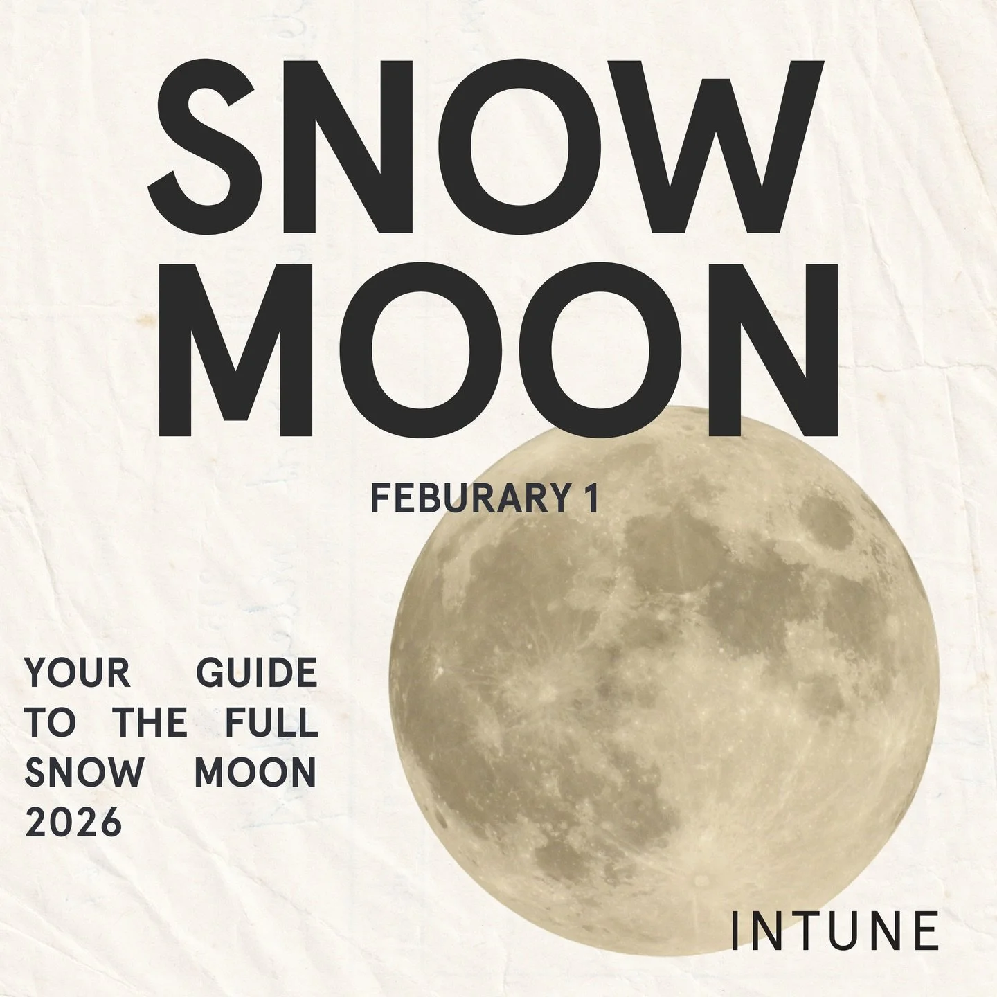 Full moon tonight 🌕 swipe for our full guide to tap into the snow moon energy ✨