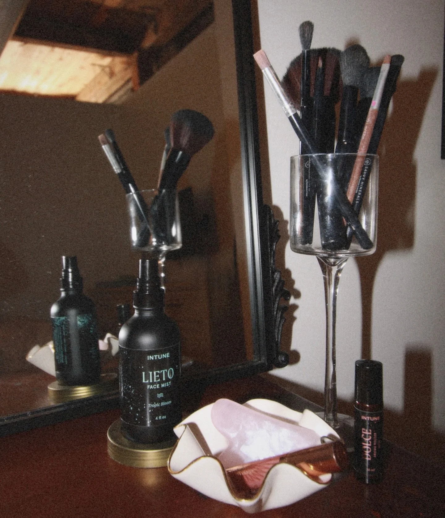 Intune looks good on every surface ✨ chic + sustainable skin &amp; body care ✨