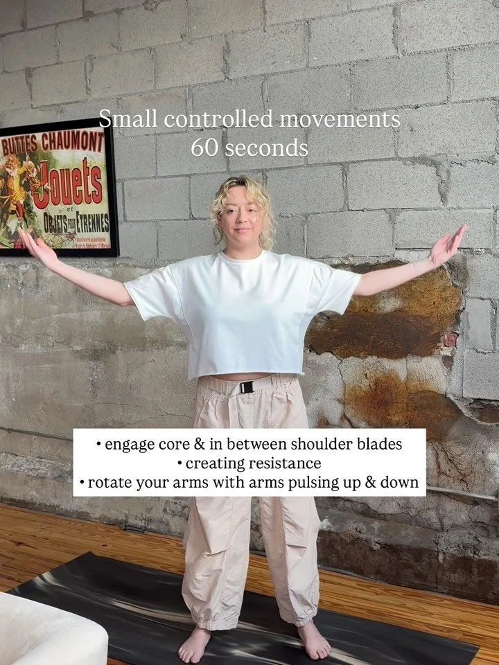 Quick 8 minute arms with @marylandersg 💪🏼✨