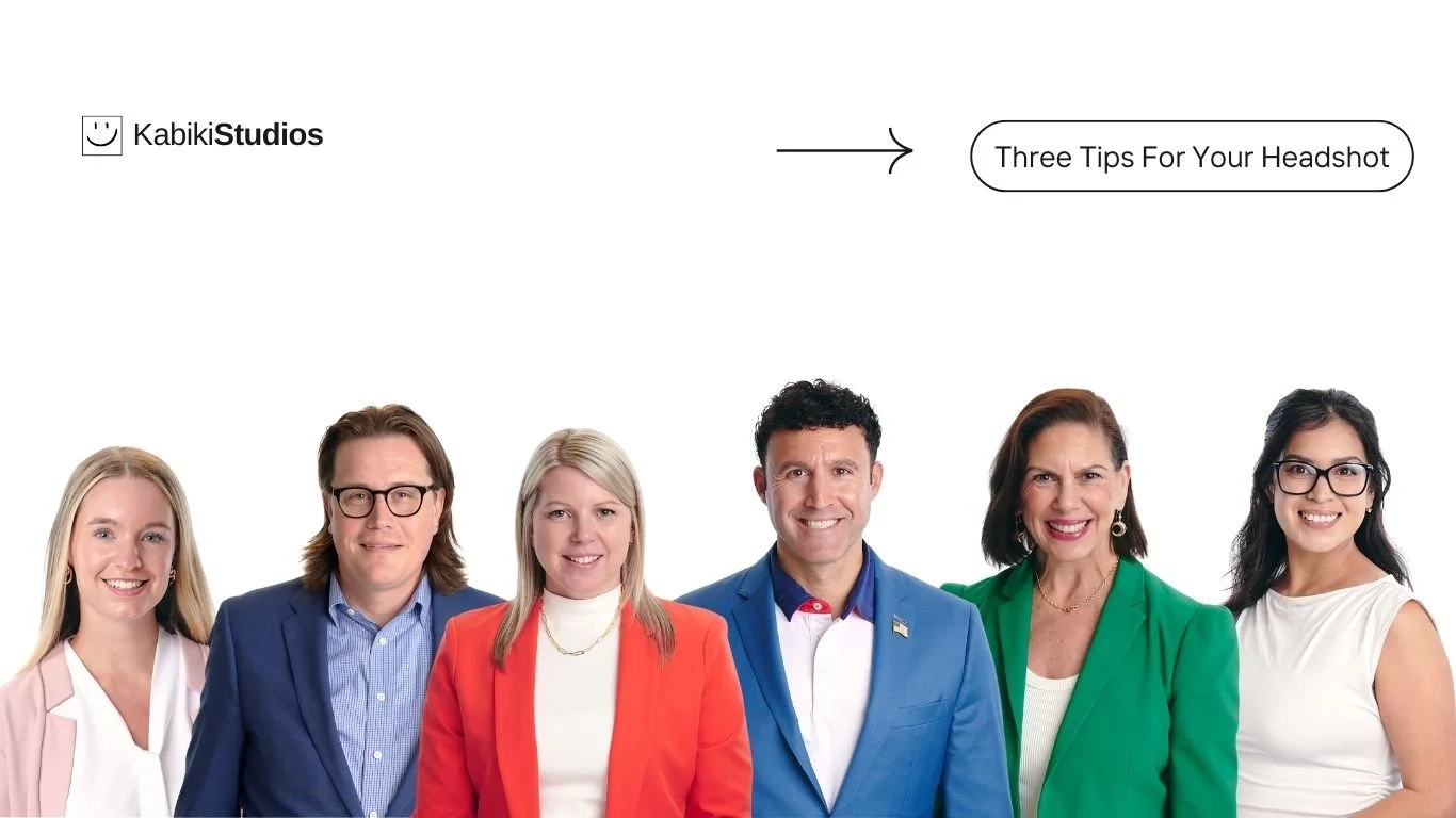 Ready for Your Close-Up : Three Tips to Prepare for Your Headshots
